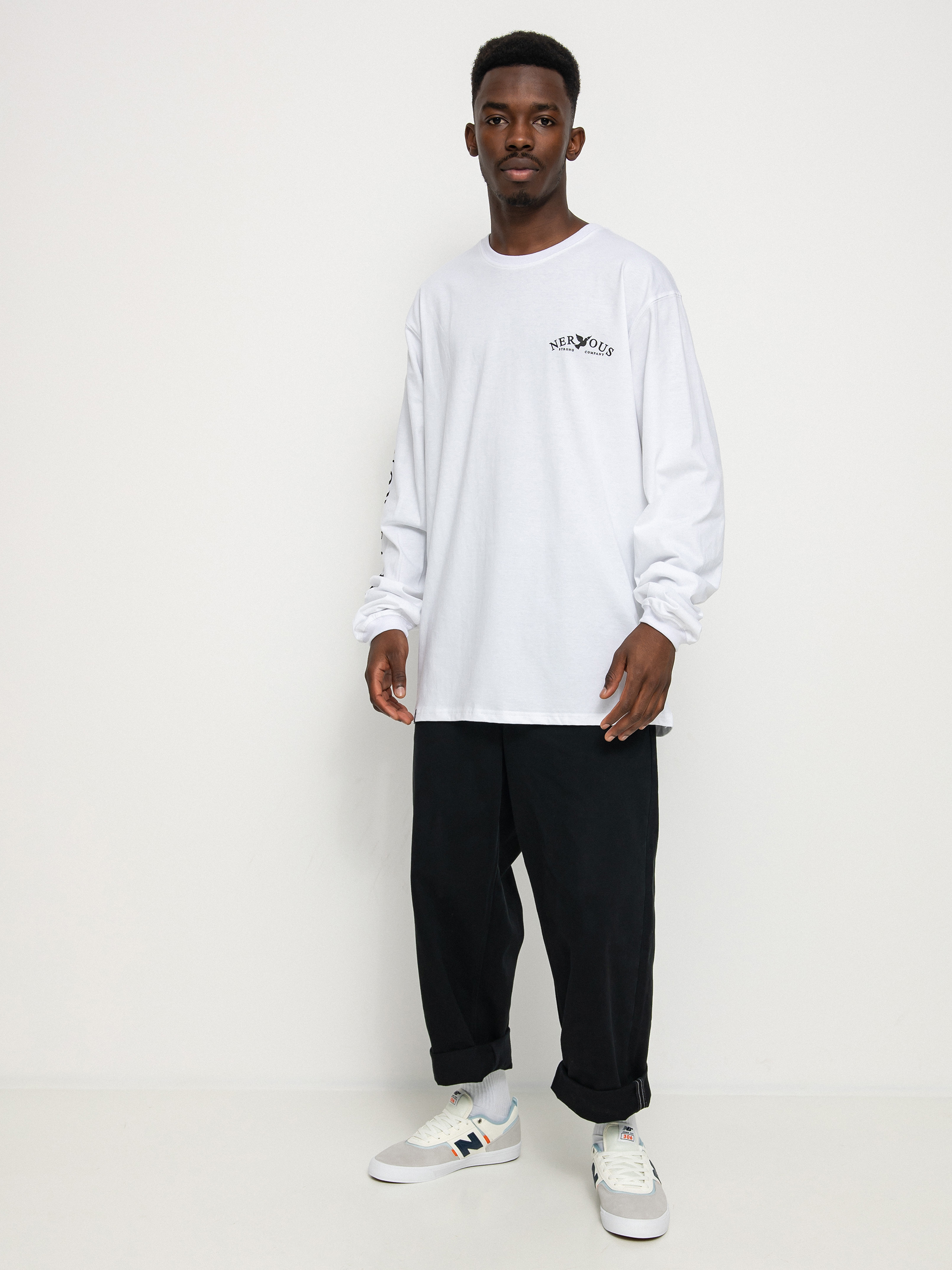 Nervous Classic Arc Hosszú ujjú felső (white)