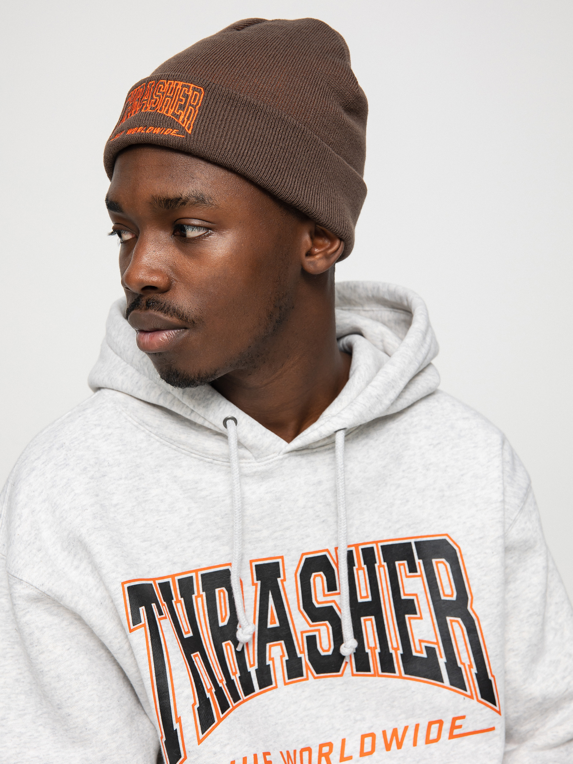 HUF Field Crew Beanie Sapka (chocolate)