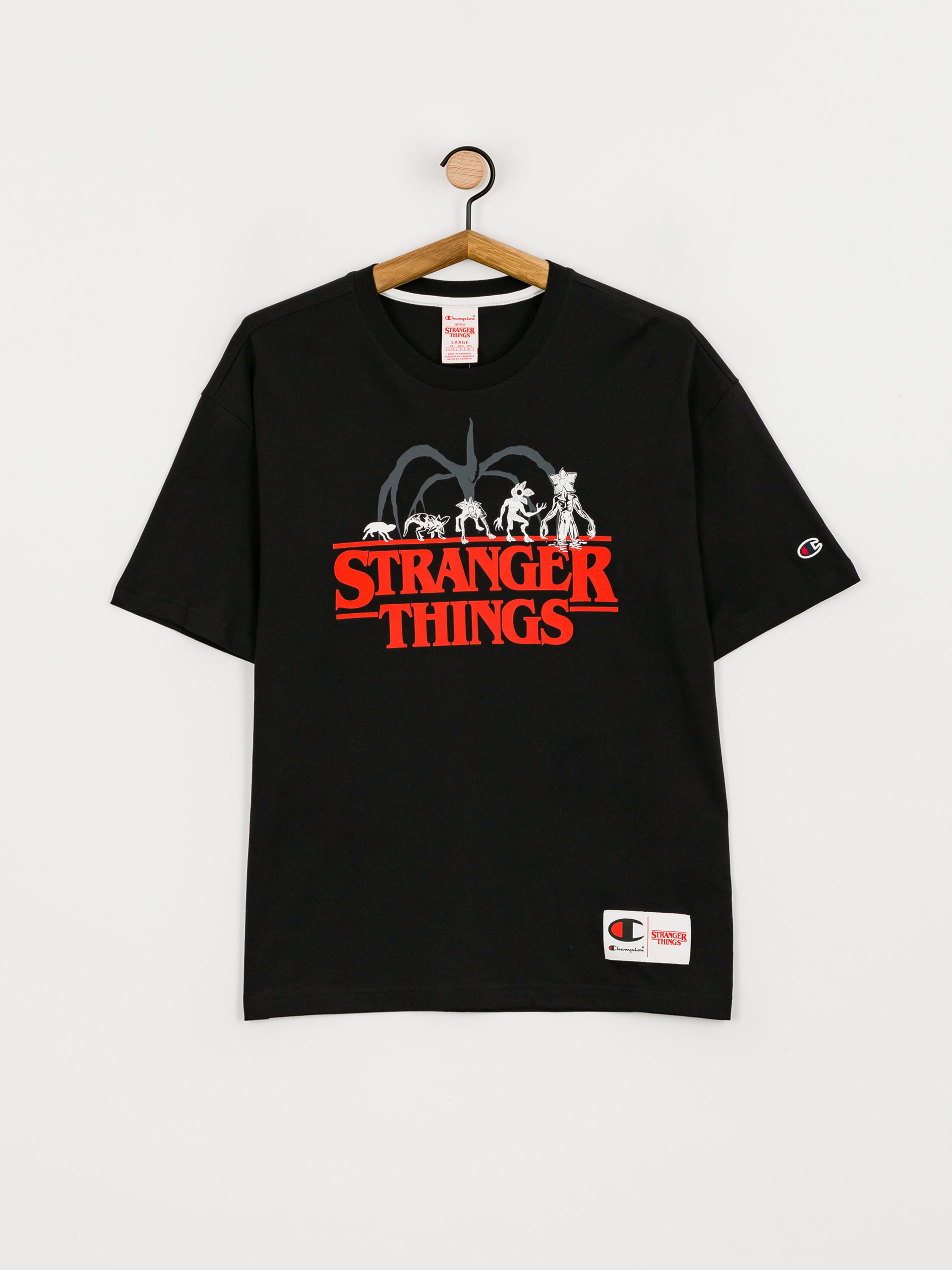 Champion X Stranger Things Crewneck T-Shirt 217791 póló (nbk)
