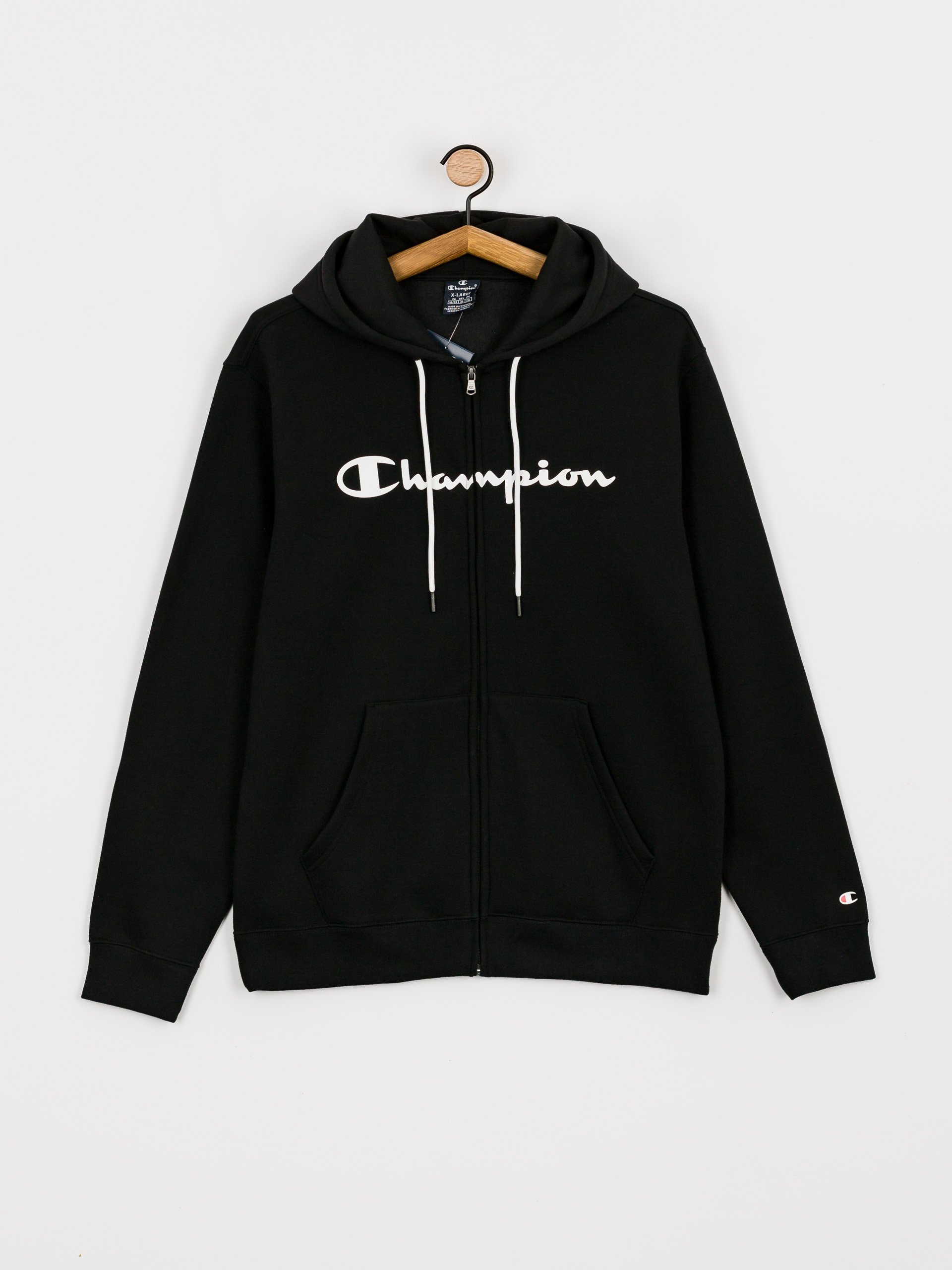 Champion Legacy Hooded Full Zip Sweatshirt 217929 ZHD Kapucnis pulóver (nbk)