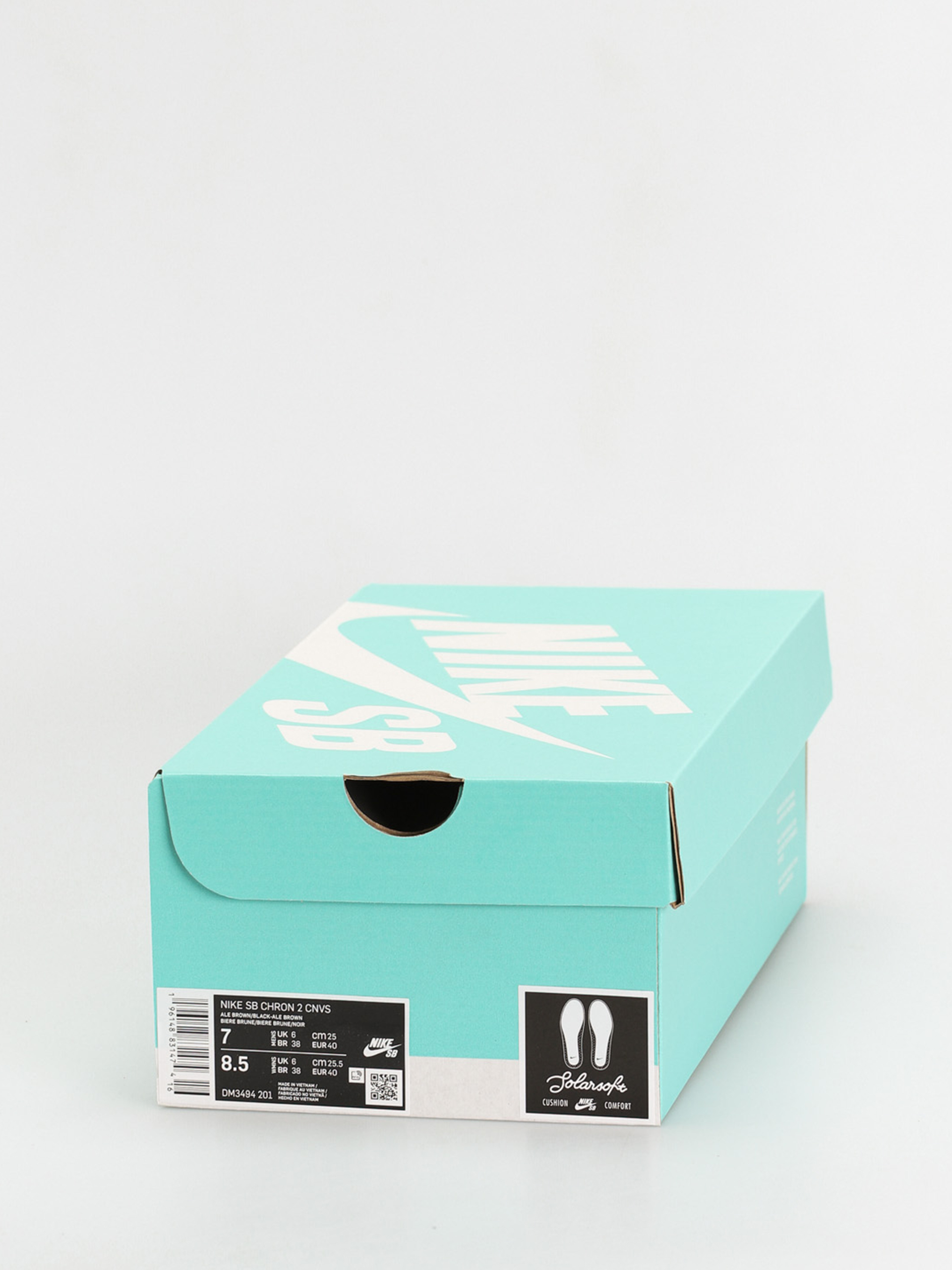 Nike SB Chron 2 Canvas Cipők (ale brown/black ale brown)