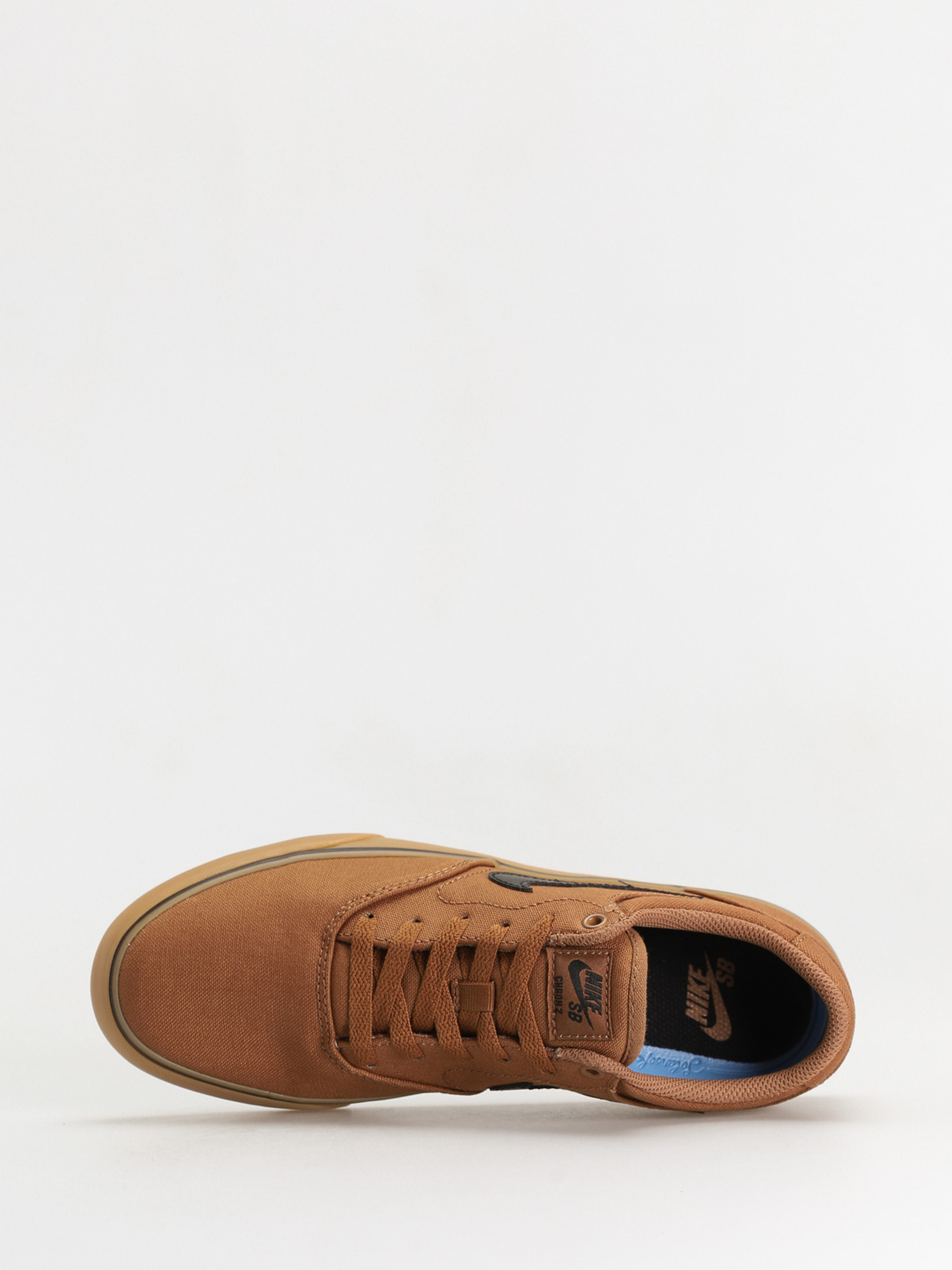 Nike SB Chron 2 Canvas Cipők (ale brown/black ale brown)