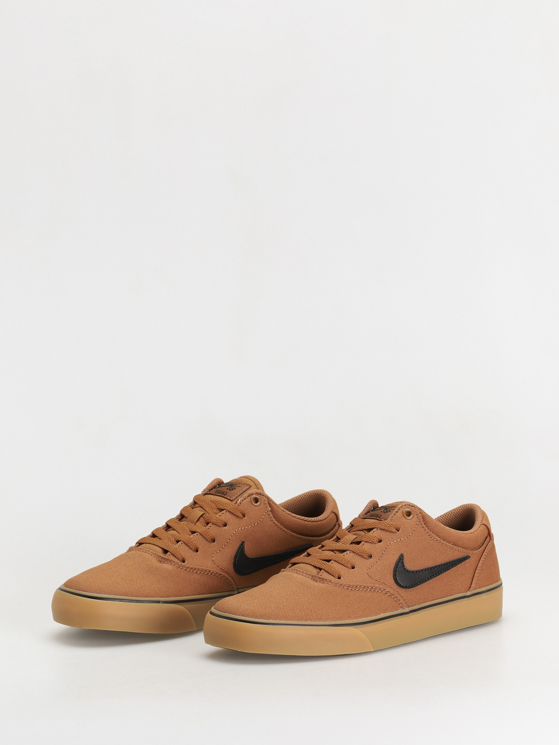 Nike SB Chron 2 Canvas Cipők (ale brown/black ale brown)