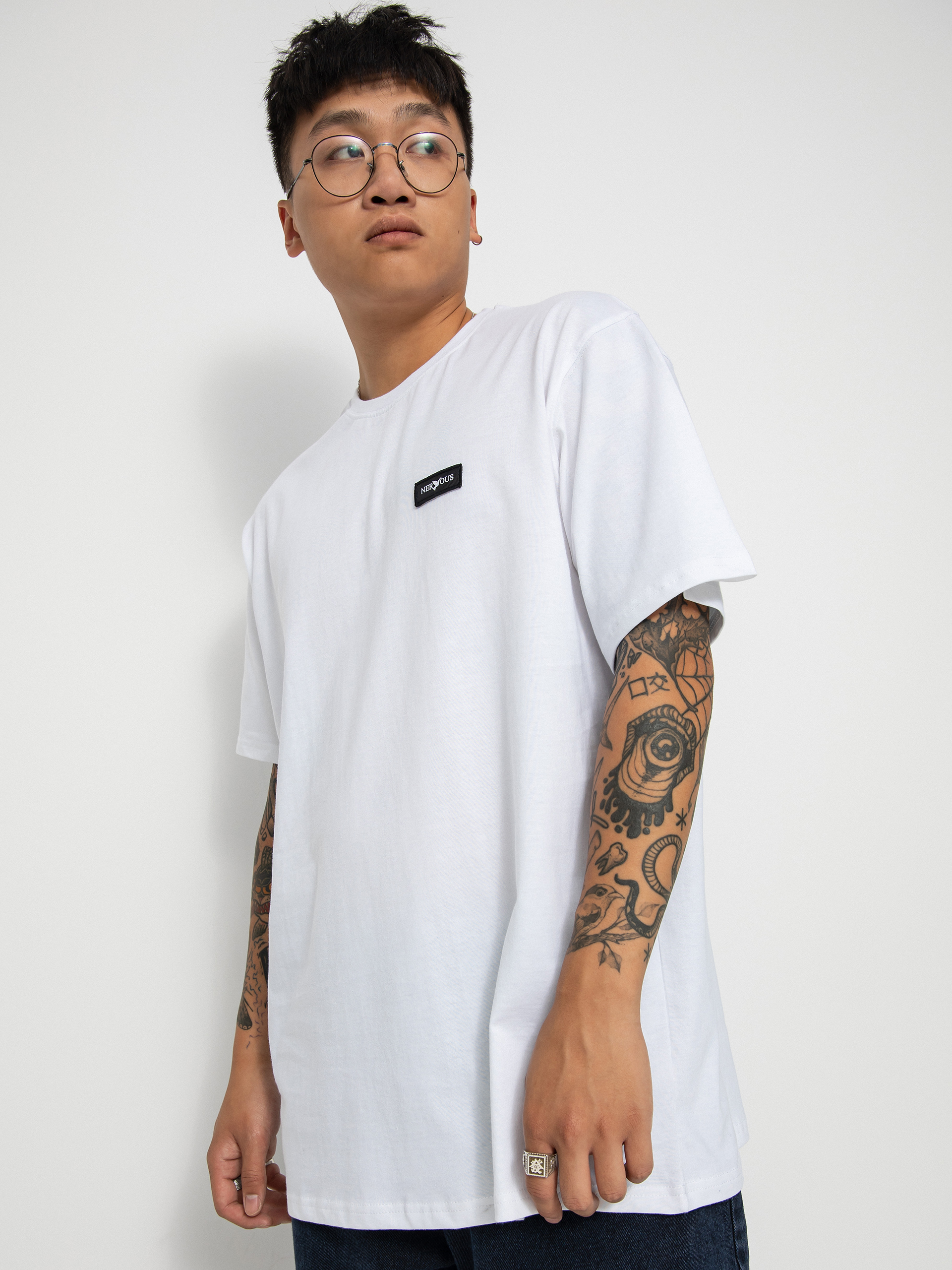 Nervous Classic Basic póló (white)