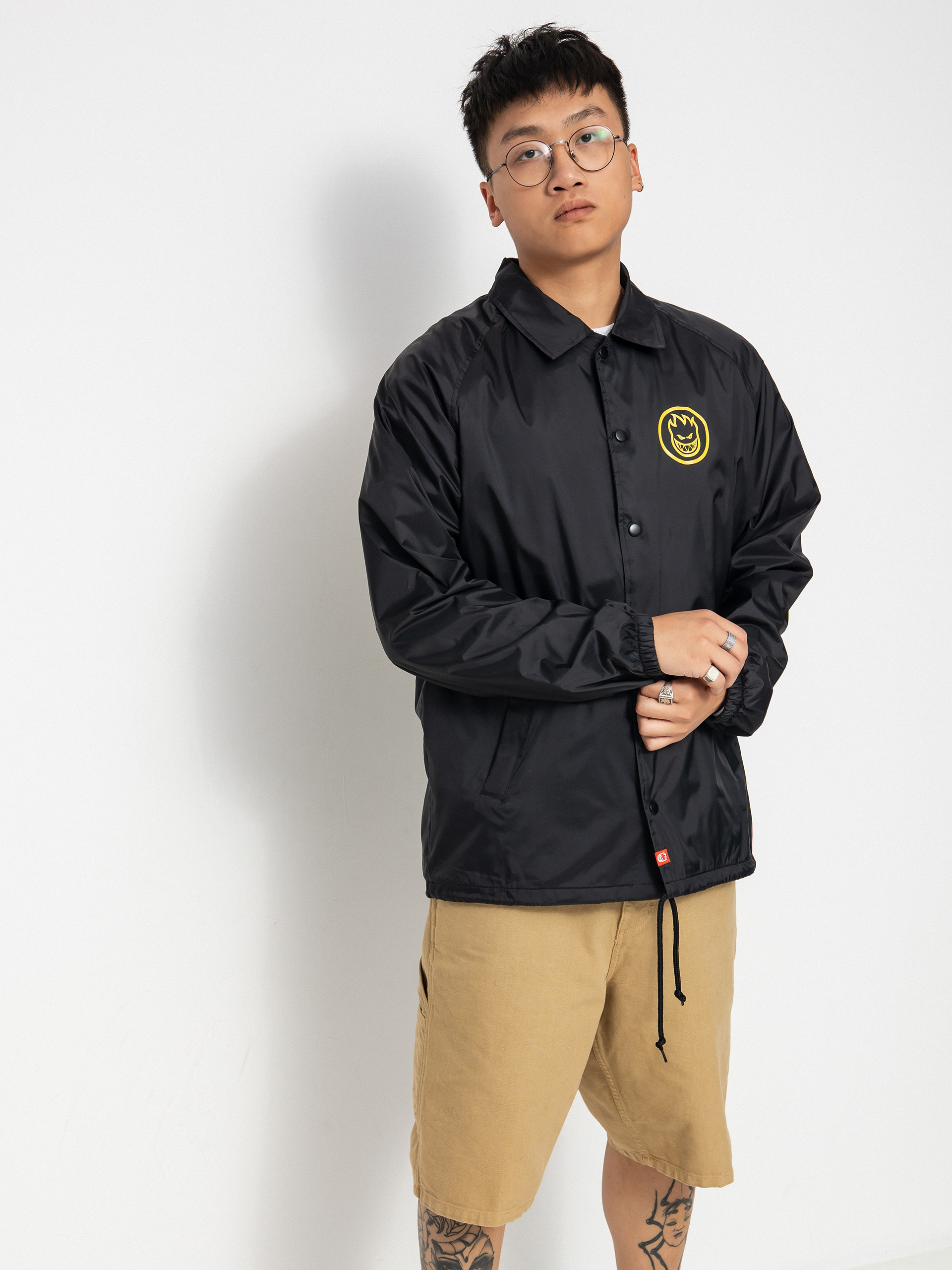 Spitfire Clsc Swrl Dzseki (black/yellow)