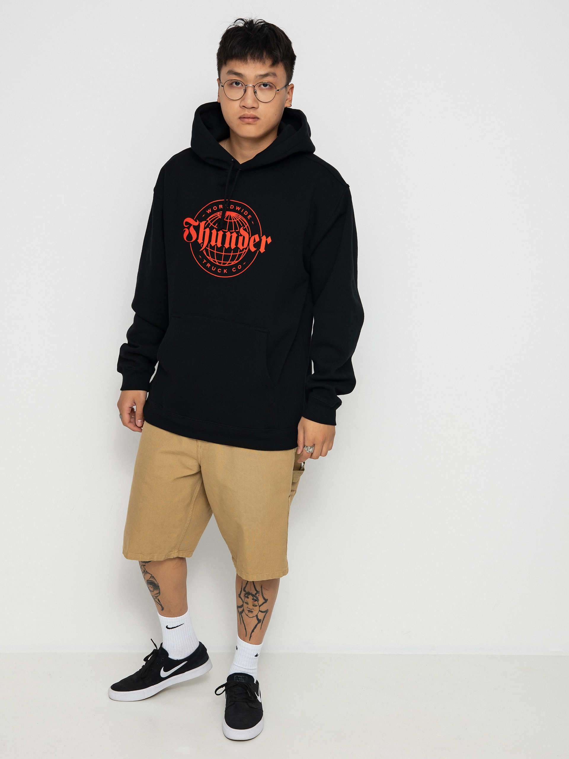 Thunder Worldwide Pulóver (black/red)