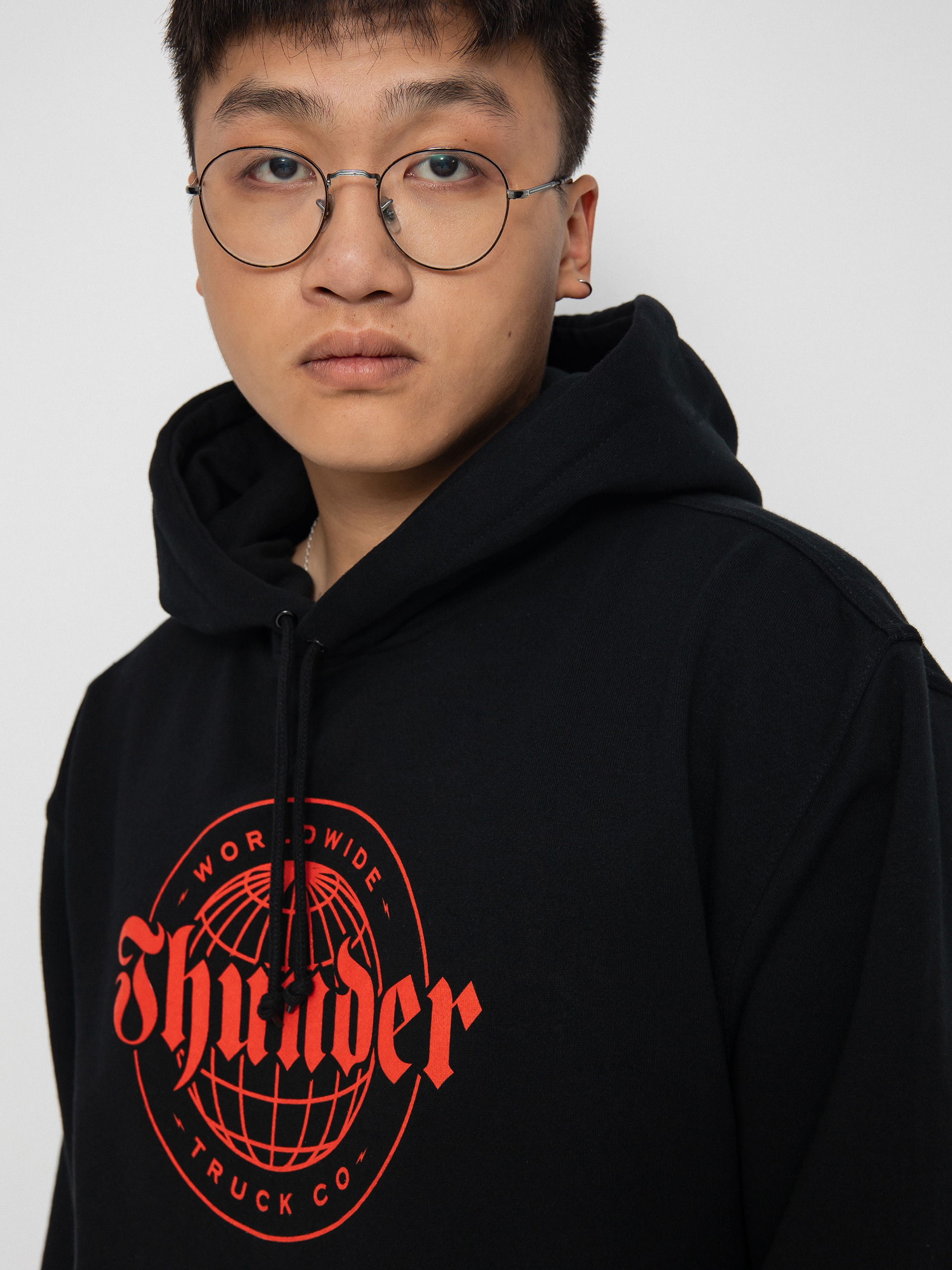 Thunder Worldwide Pulóver (black/red)