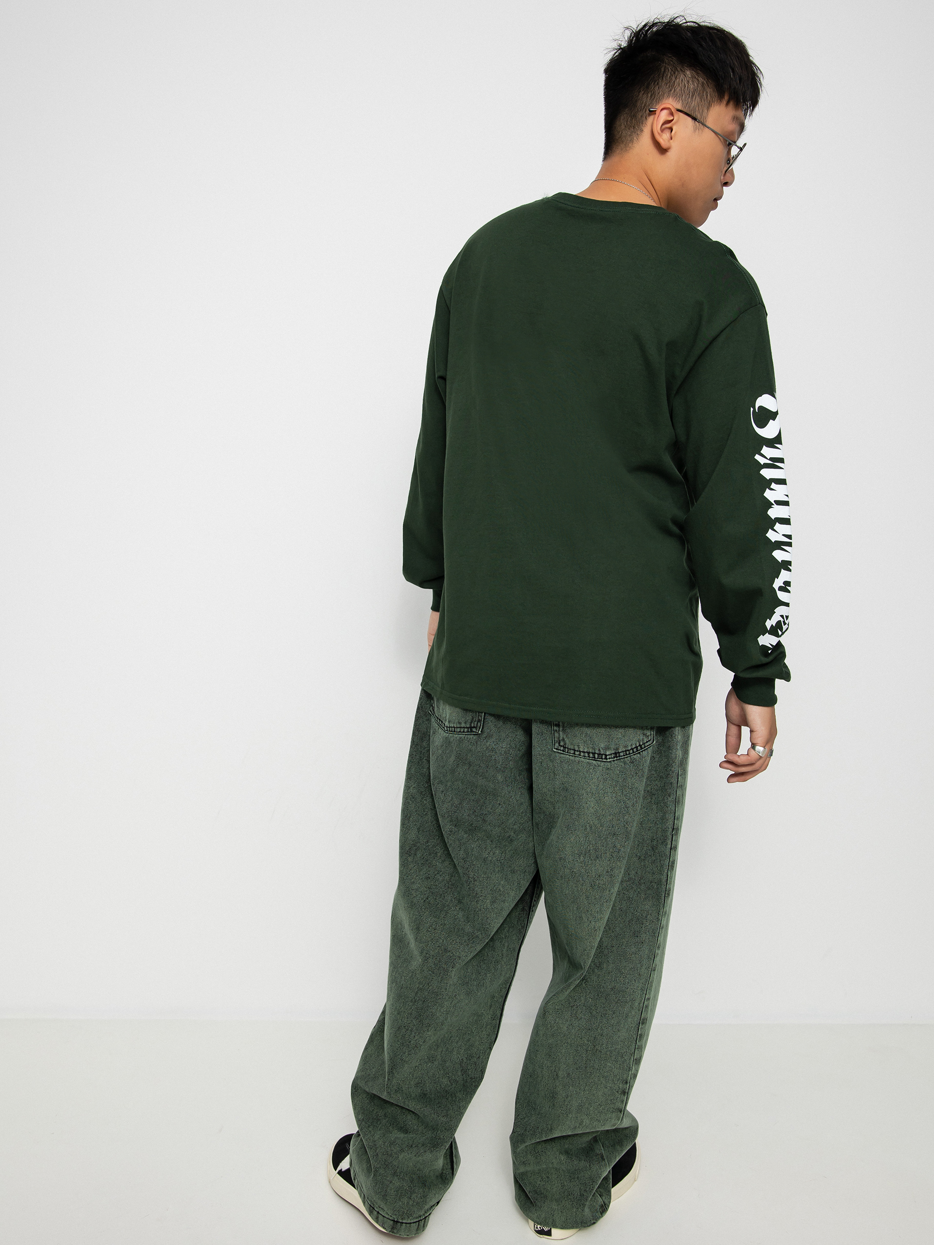 Thunder Aftrshock Slv Hosszú ujjú felső (forest green)