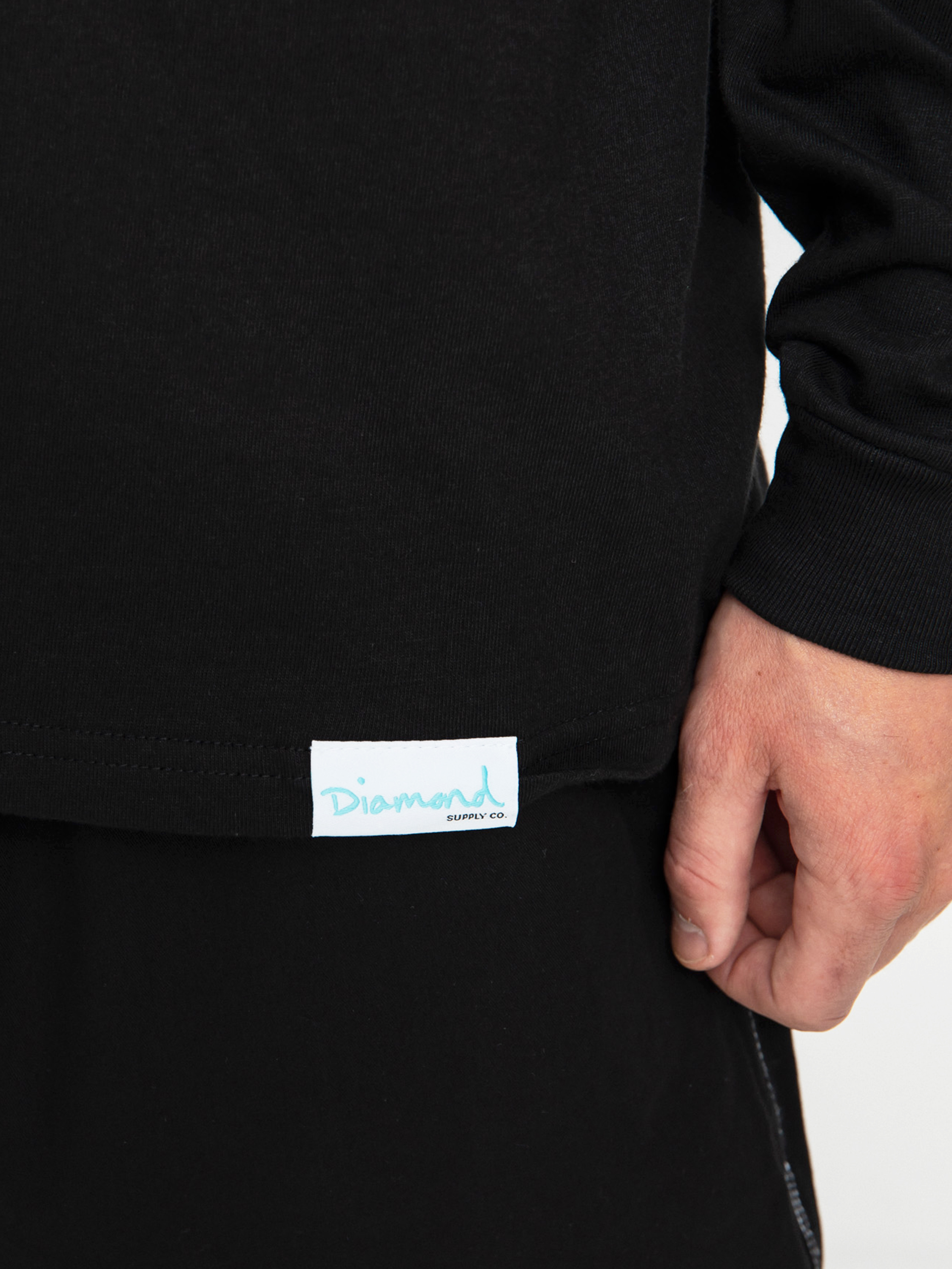 Diamond Supply Co. Ozzy Osbourne Hosszú ujjú felső (black)