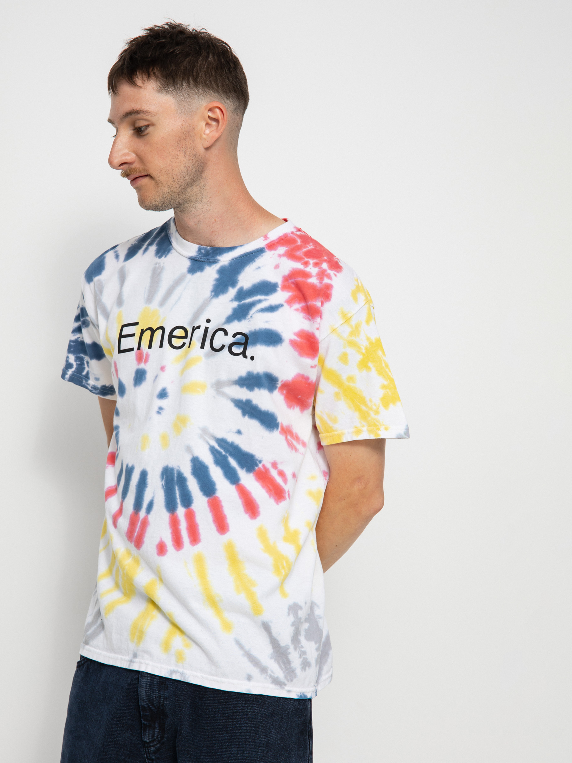 Emerica Pure Smile póló (tie dye)