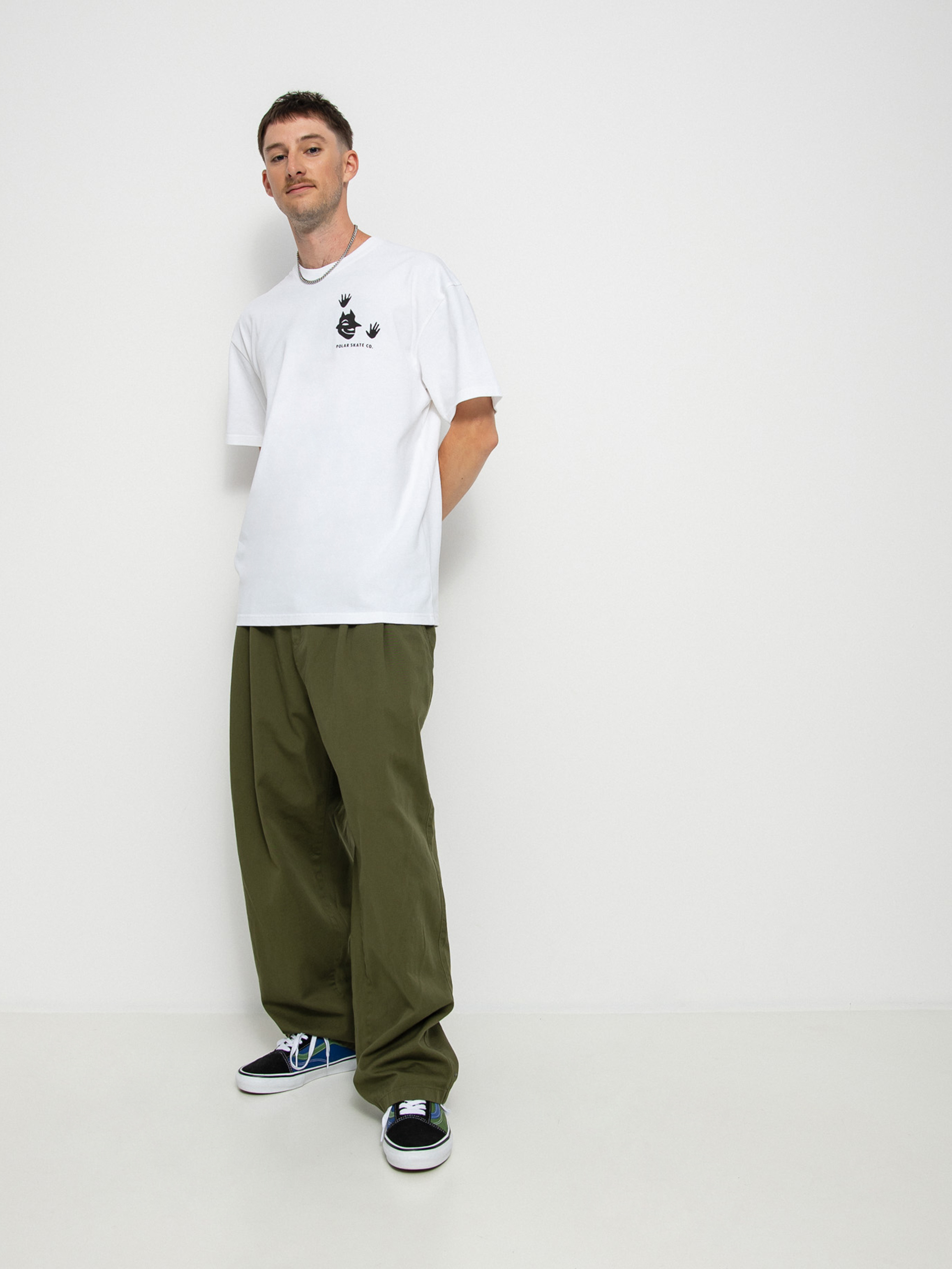 Polar Skate Demon póló (white)