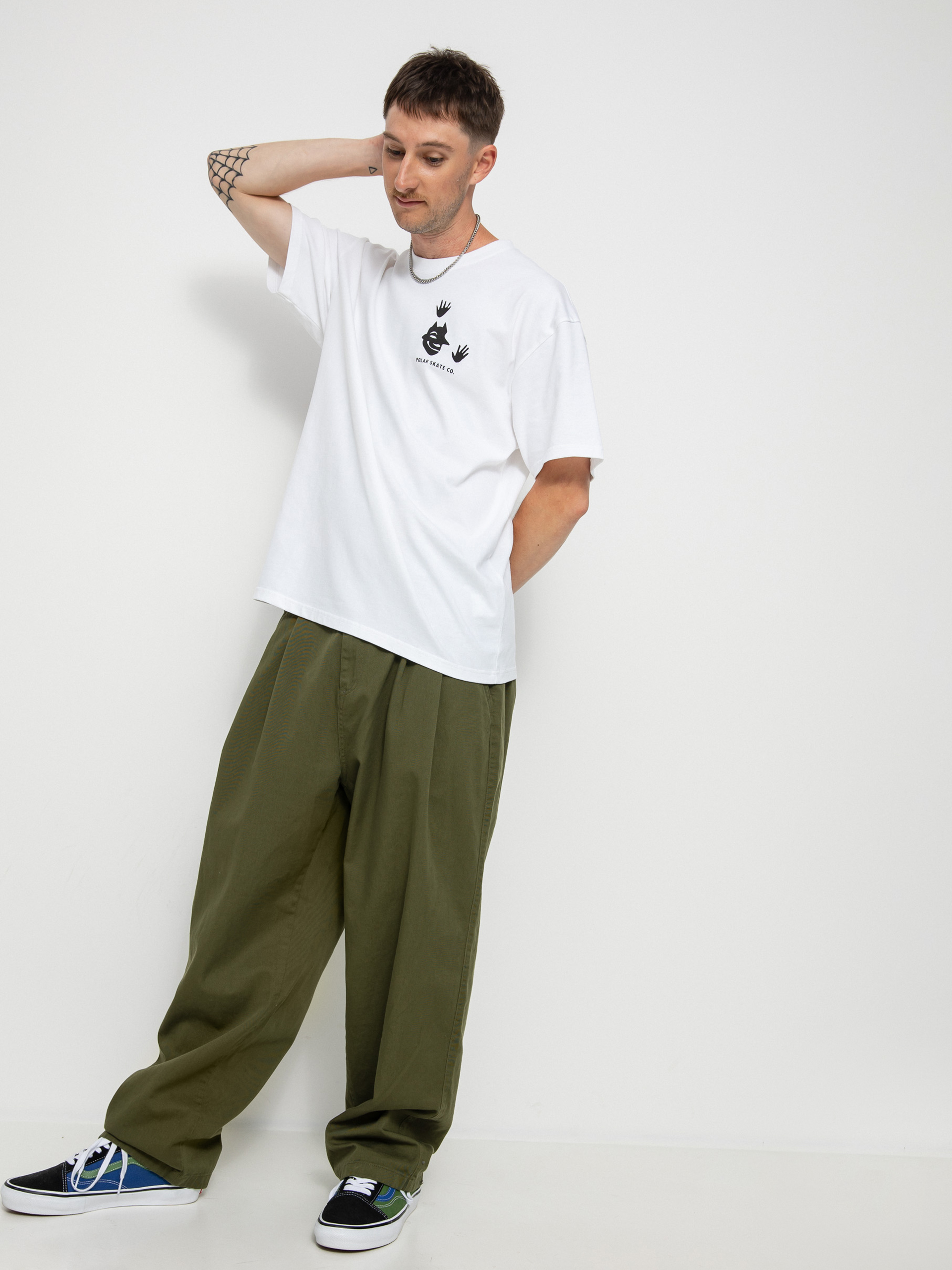 Polar Skate Demon póló (white)