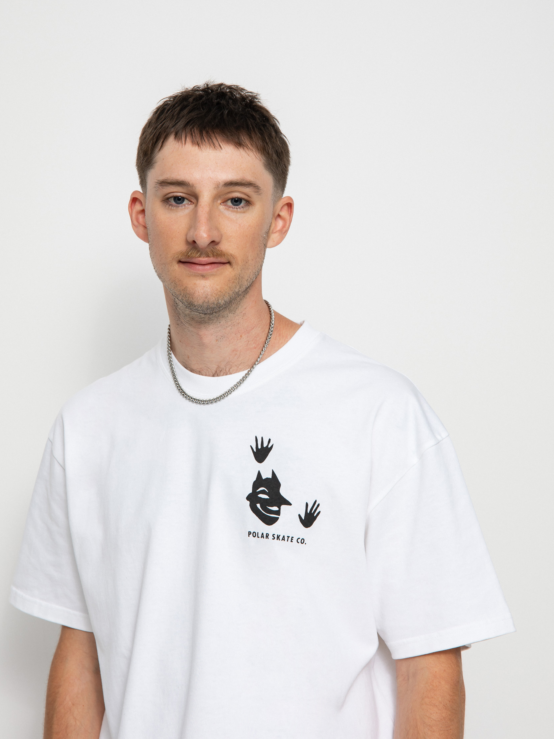 Polar Skate Demon póló (white)