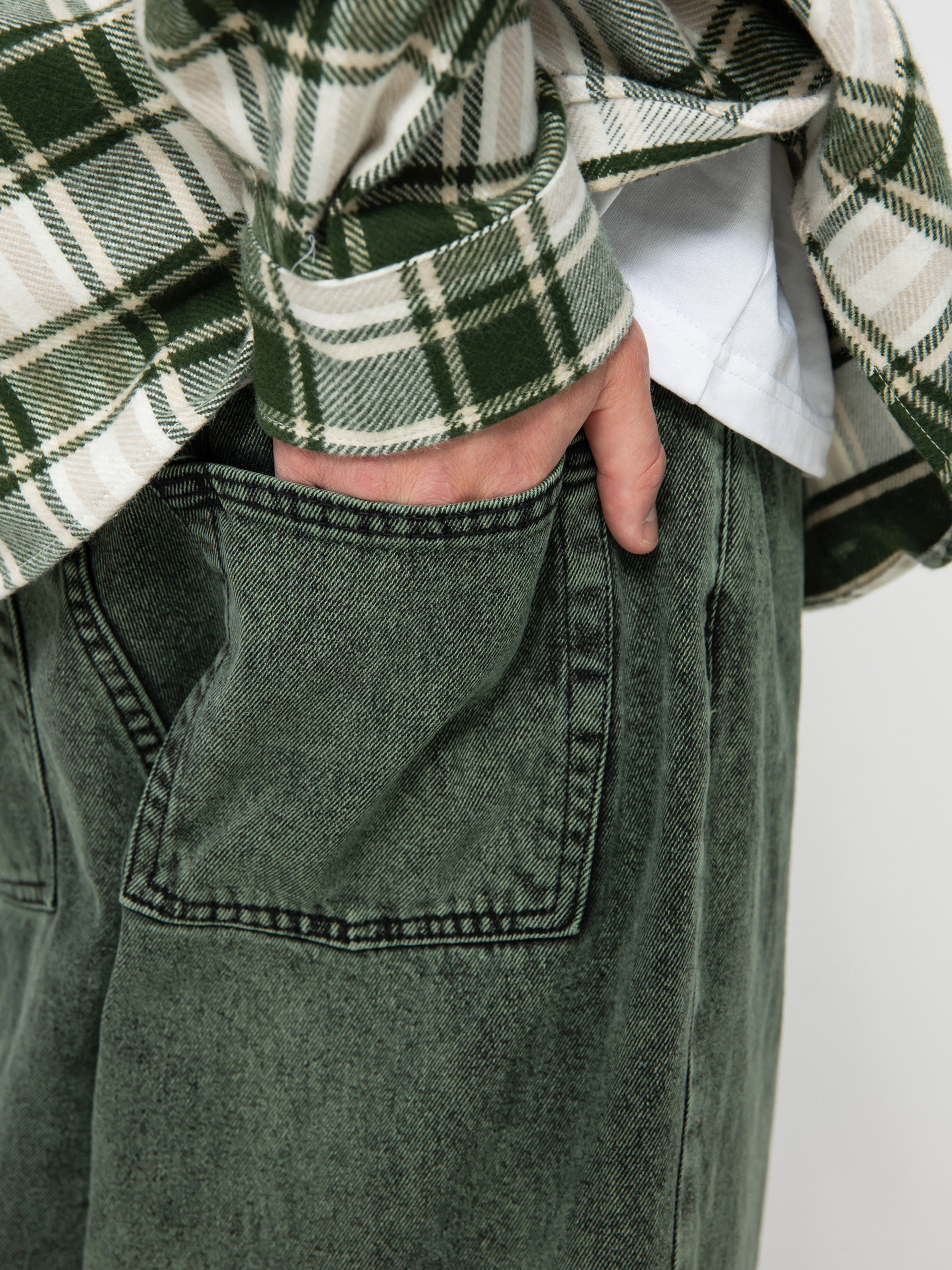 Polar Skate Big Boy Jeans Kisnadrág (mint black)