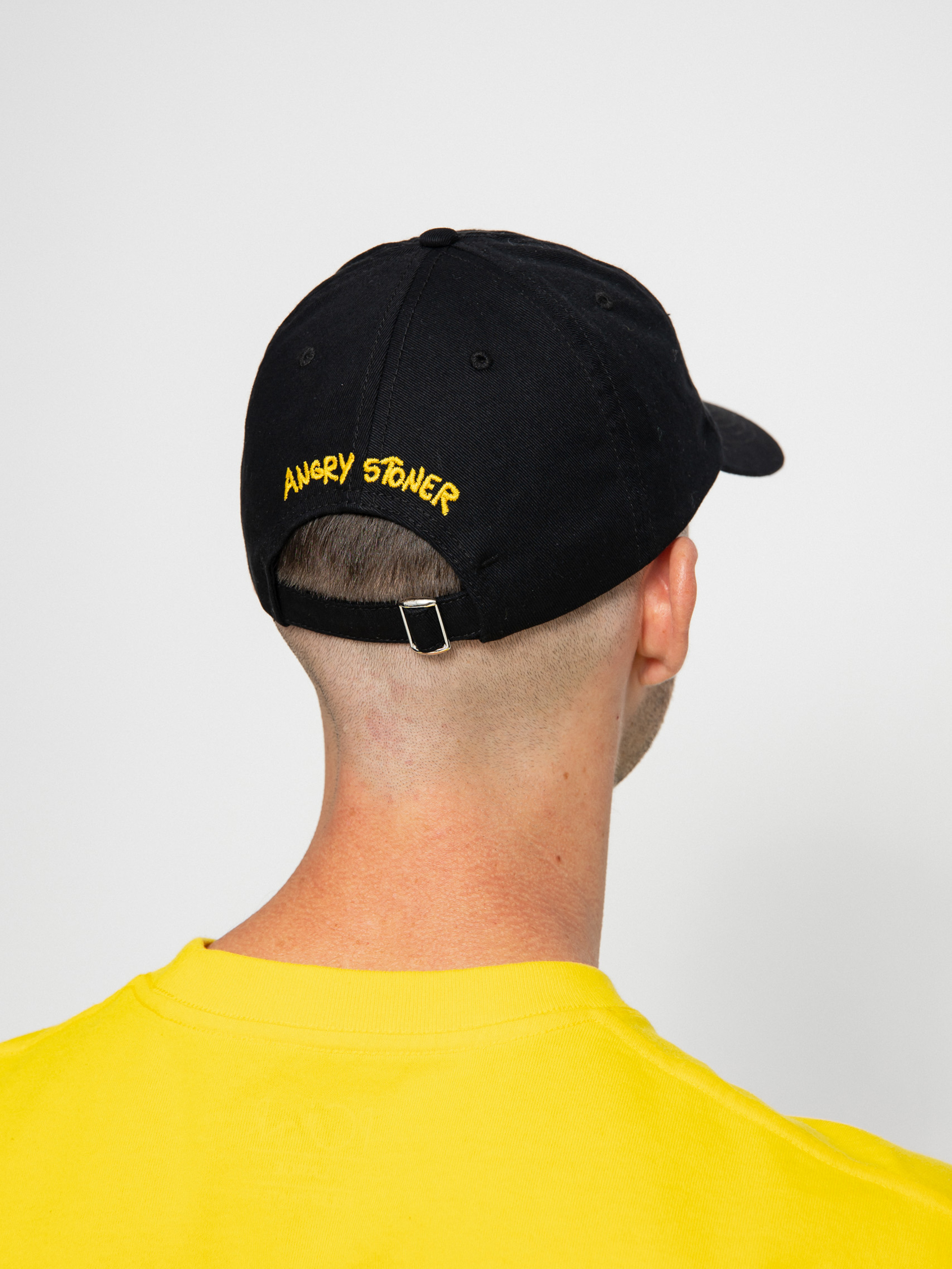 Polar Skate Angry Stoner Baseball sapka (black)