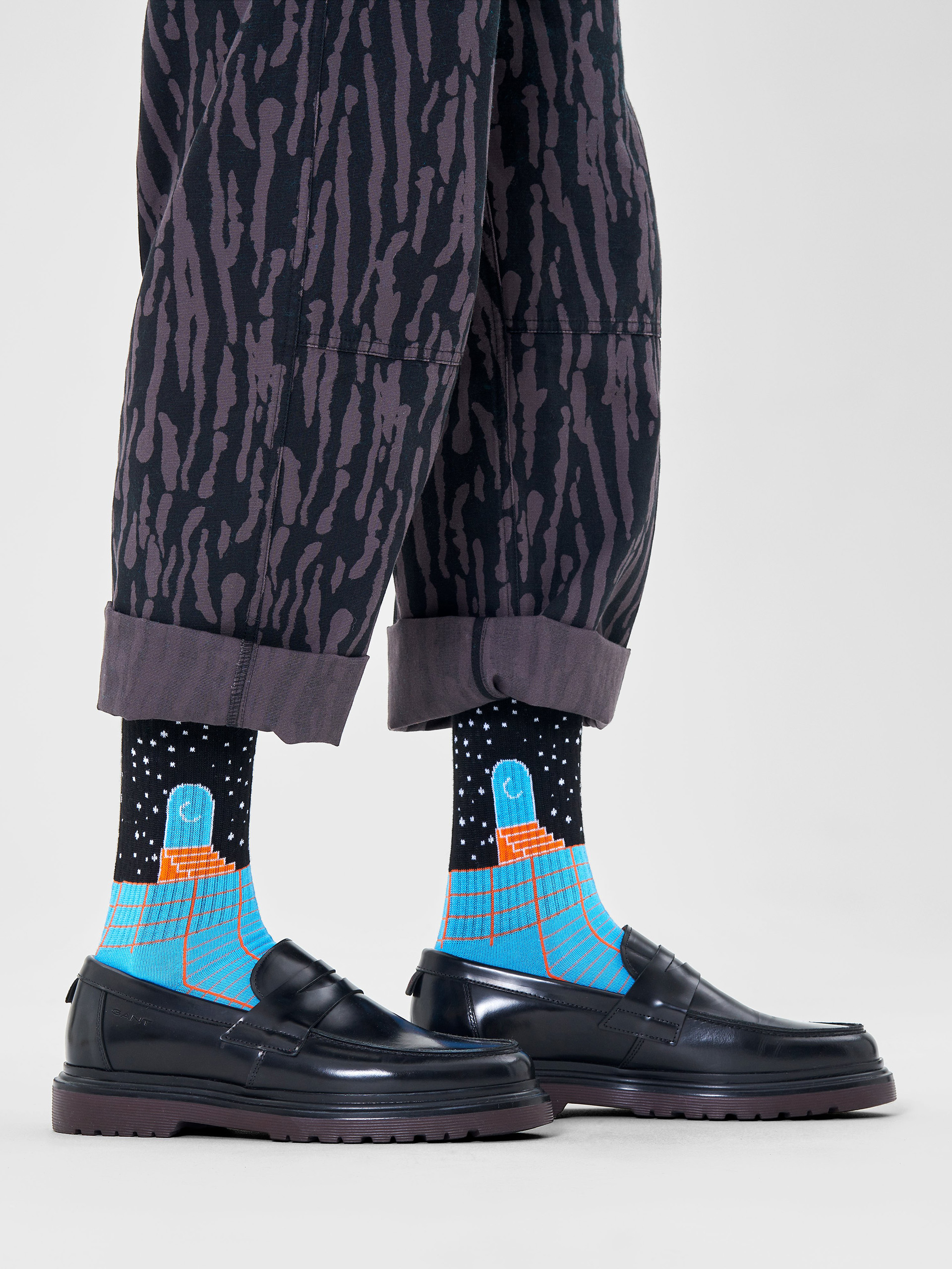 Happy Socks Future Unknown 3/4 Crew Zokni (multi)