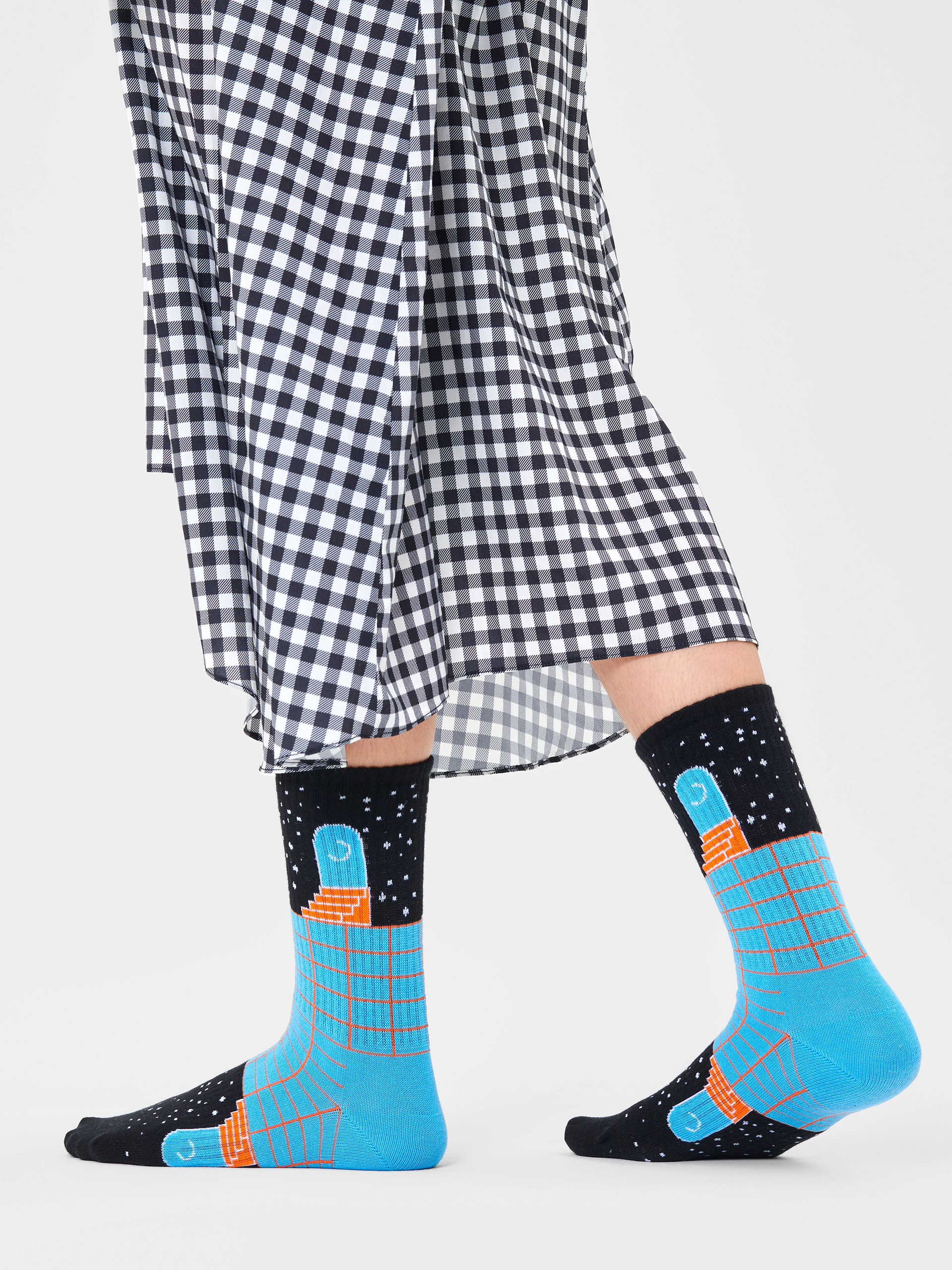 Happy Socks Future Unknown 3/4 Crew Zokni (multi)