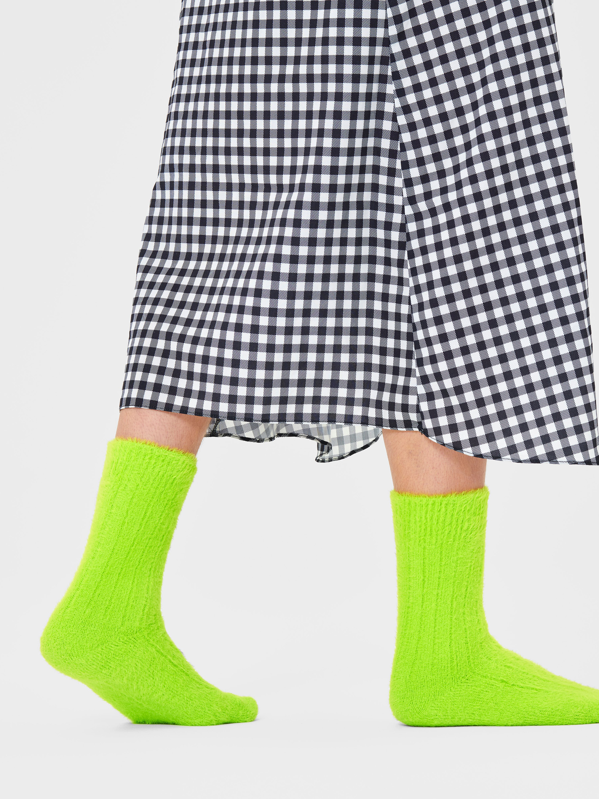 Happy Socks Fluffy Friend Zokni (violet)