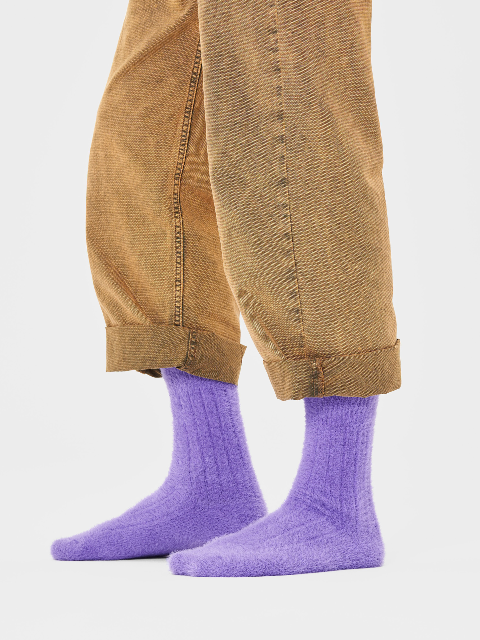 Happy Socks Fluffy Friend Zokni (green)