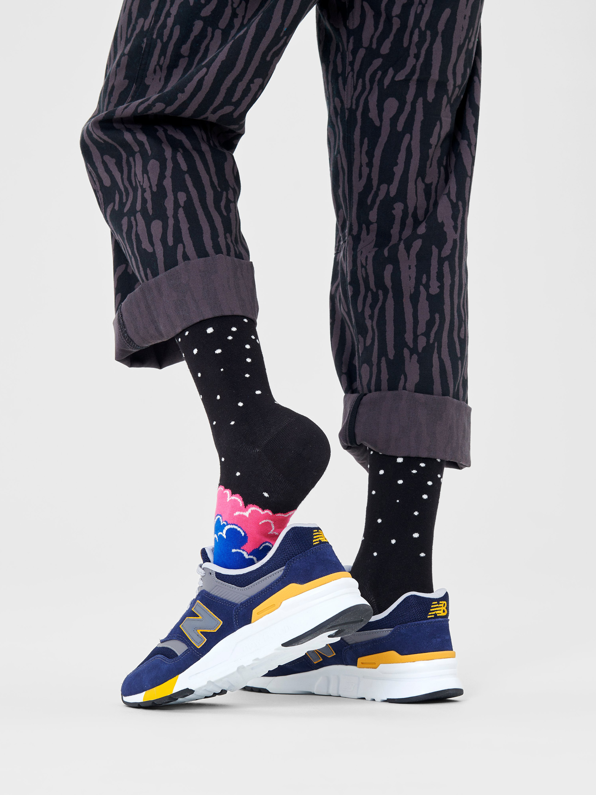 Happy Socks Over The Cloud Zokni (black)