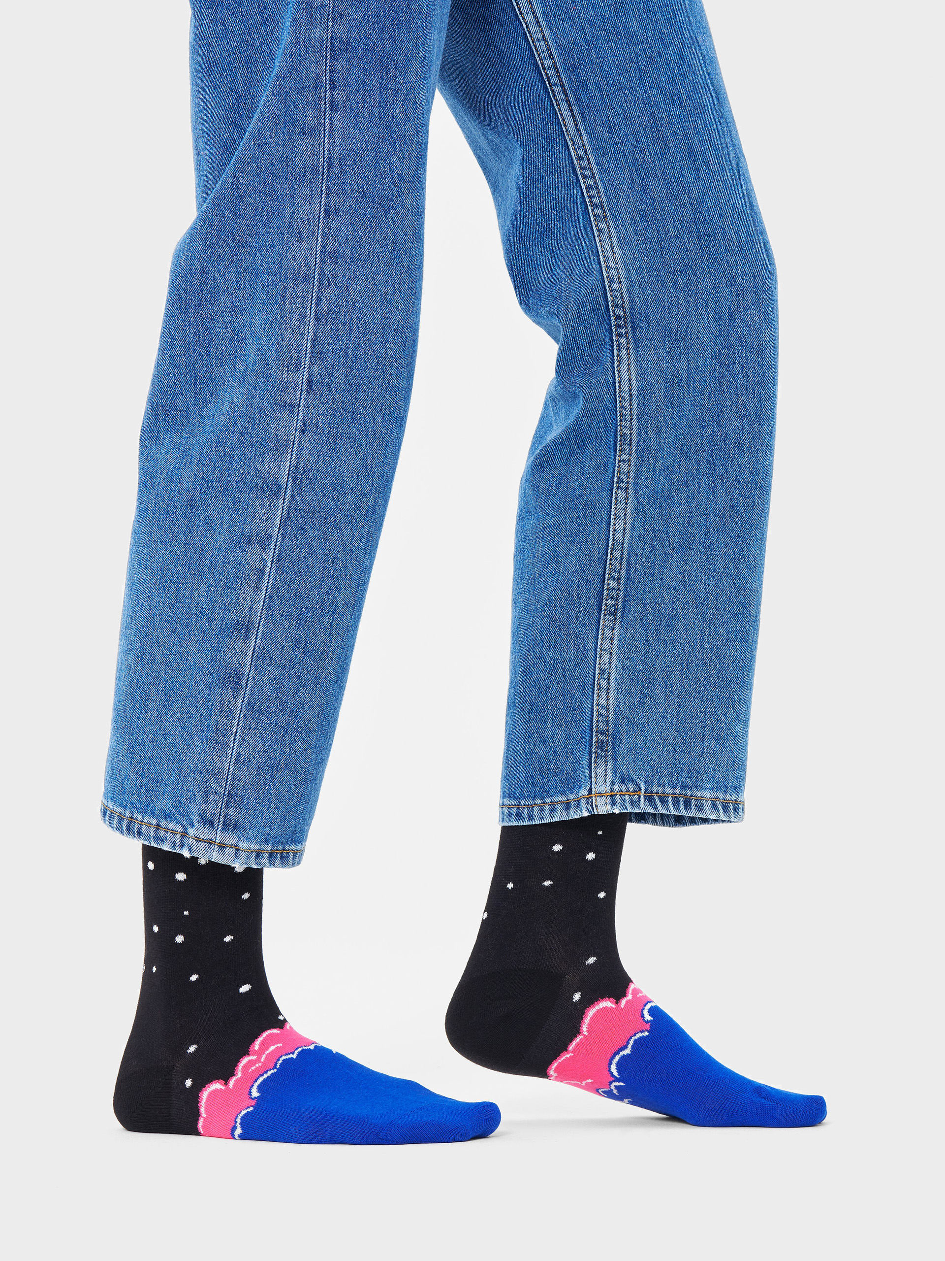 Happy Socks Over The Cloud Zokni (black)
