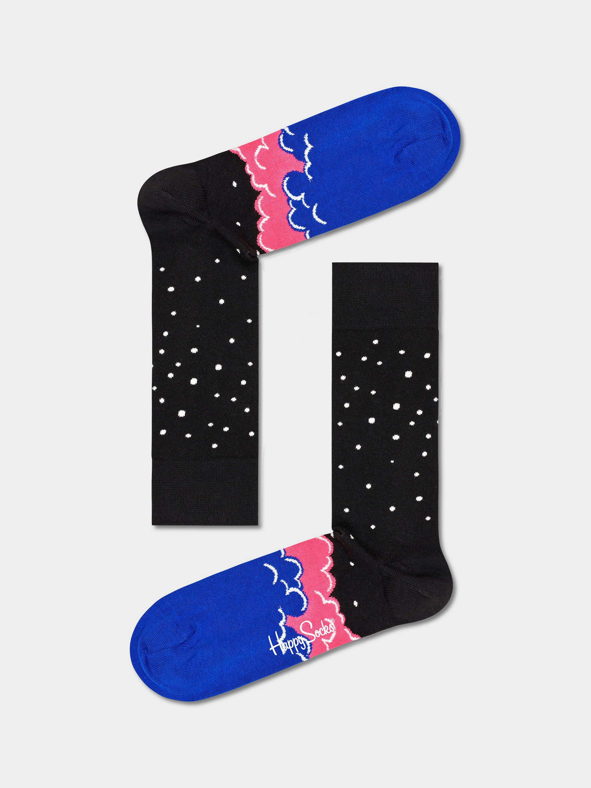 Happy Socks Over The Cloud Zokni (black)