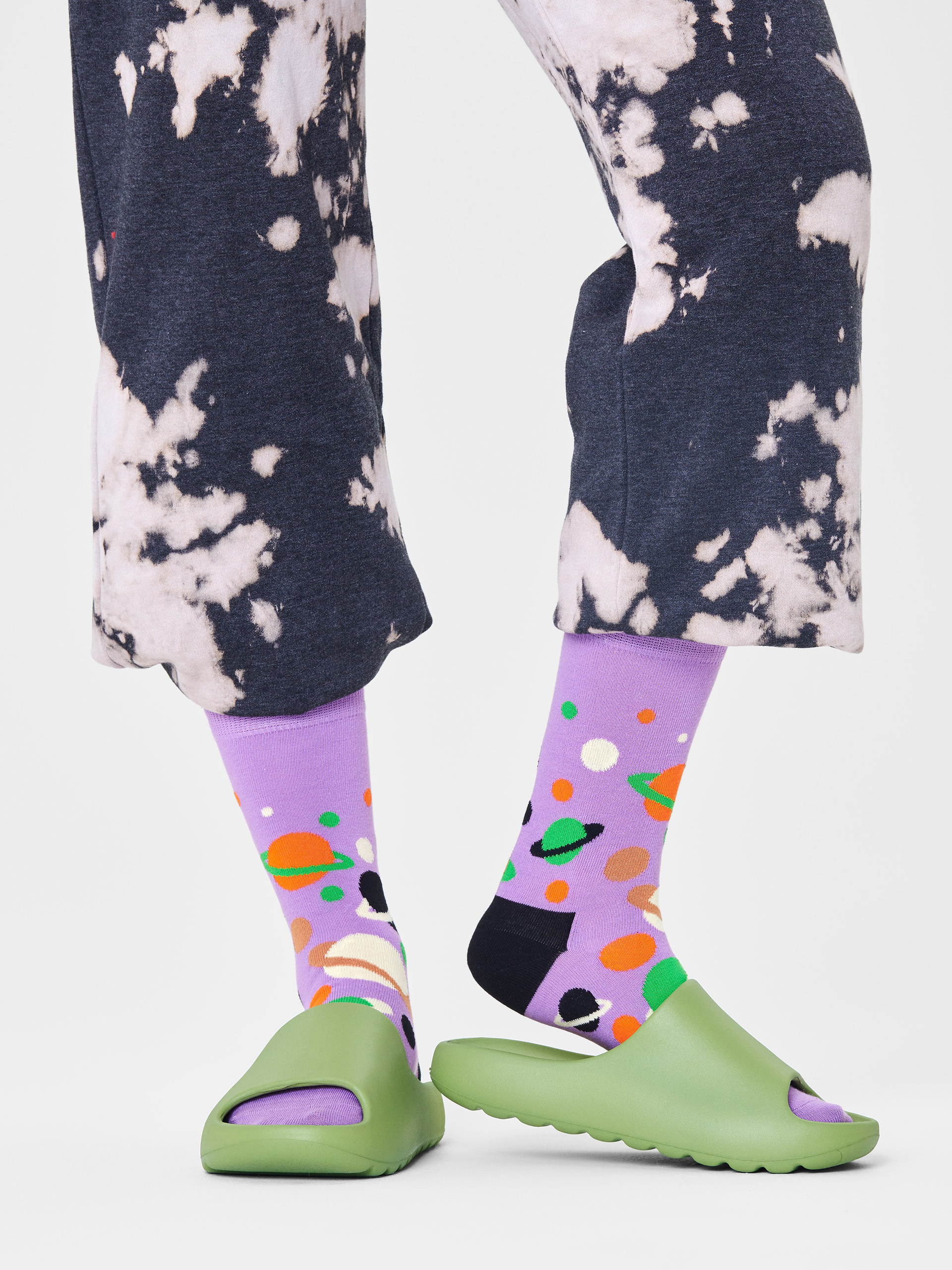 Happy Socks The Milky Way Zokni (violet)