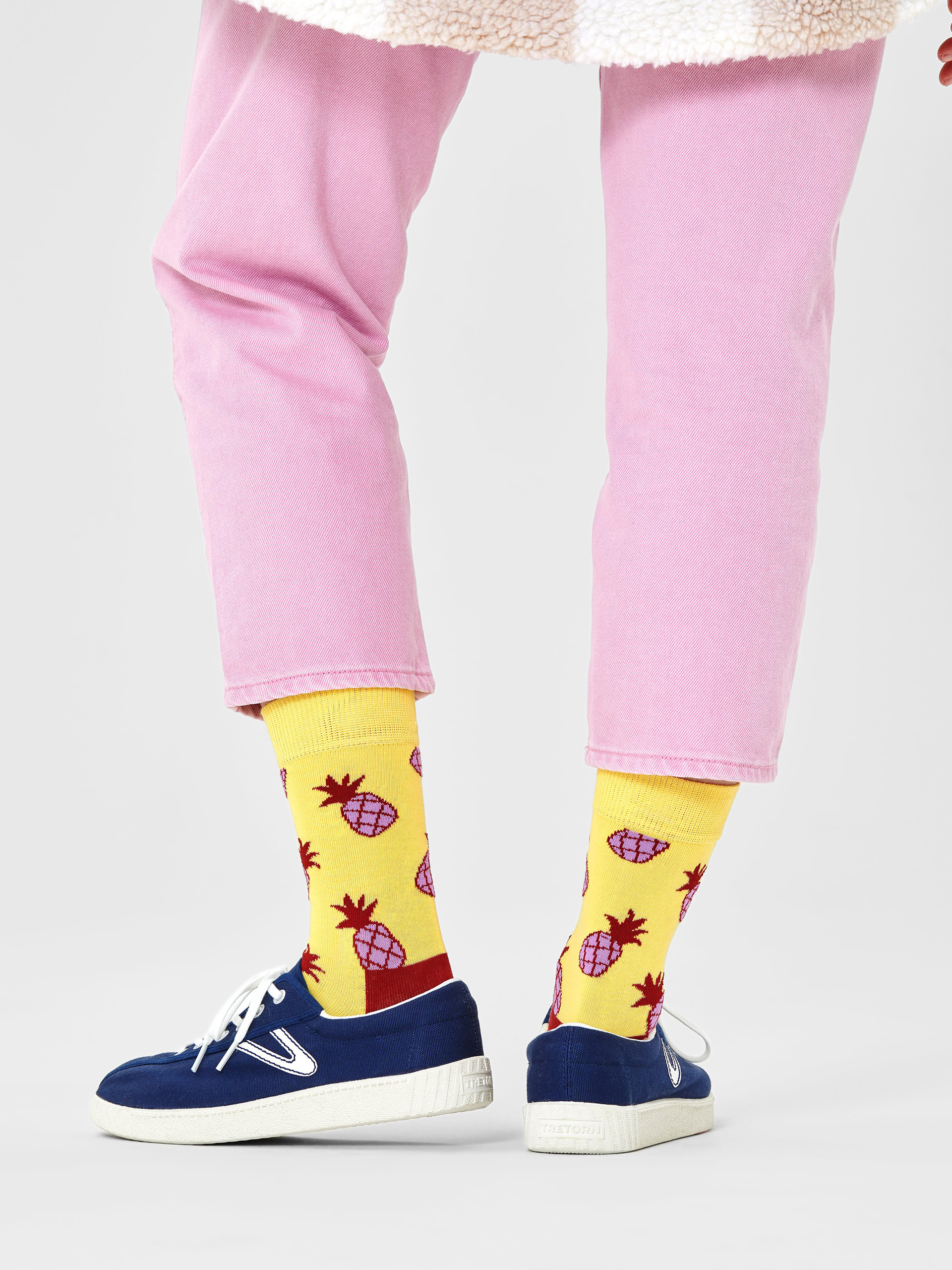 Happy Socks Pineapple Zokni (yellow)