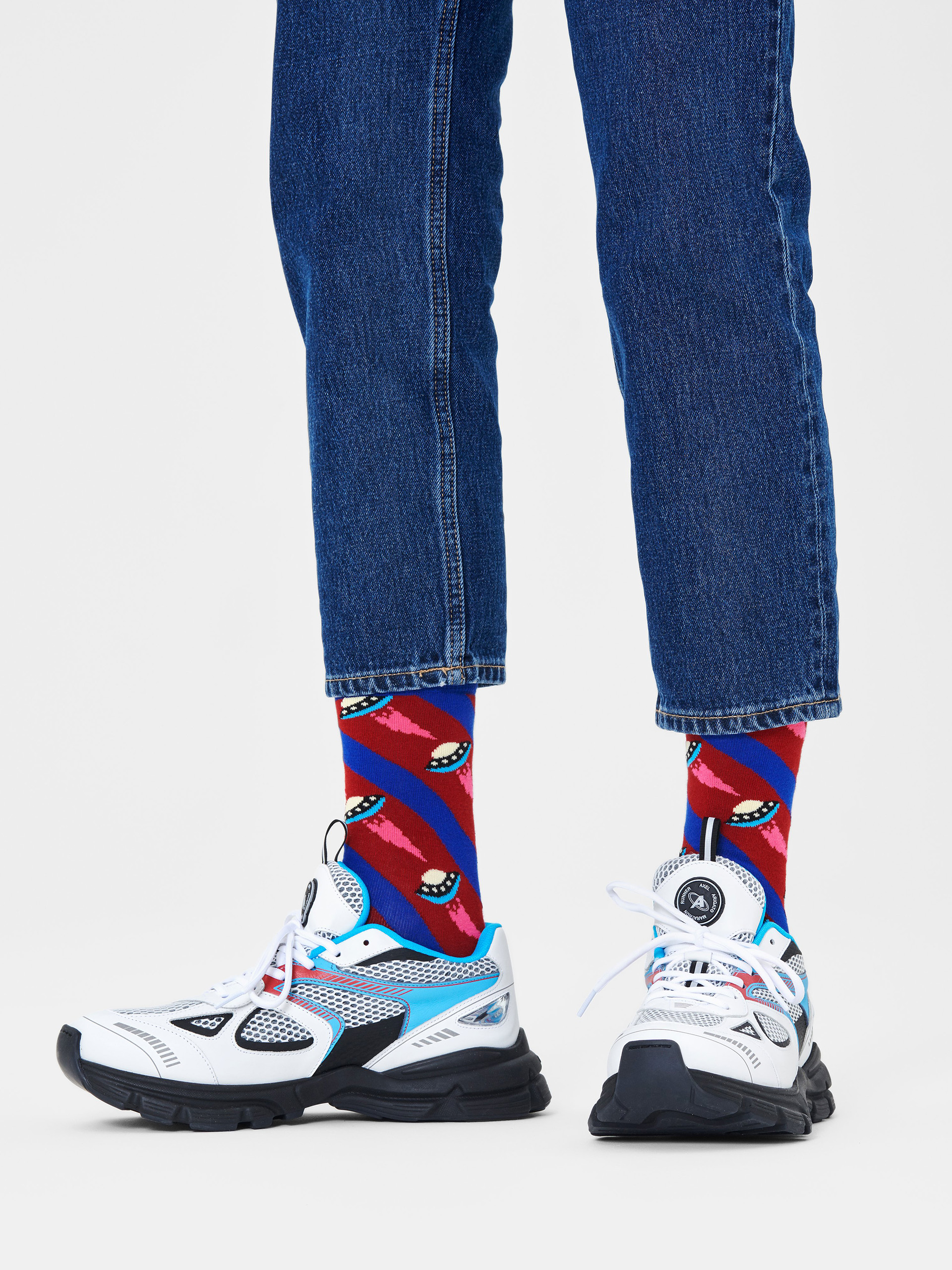 Happy Socks Ufo Zokni (blue)