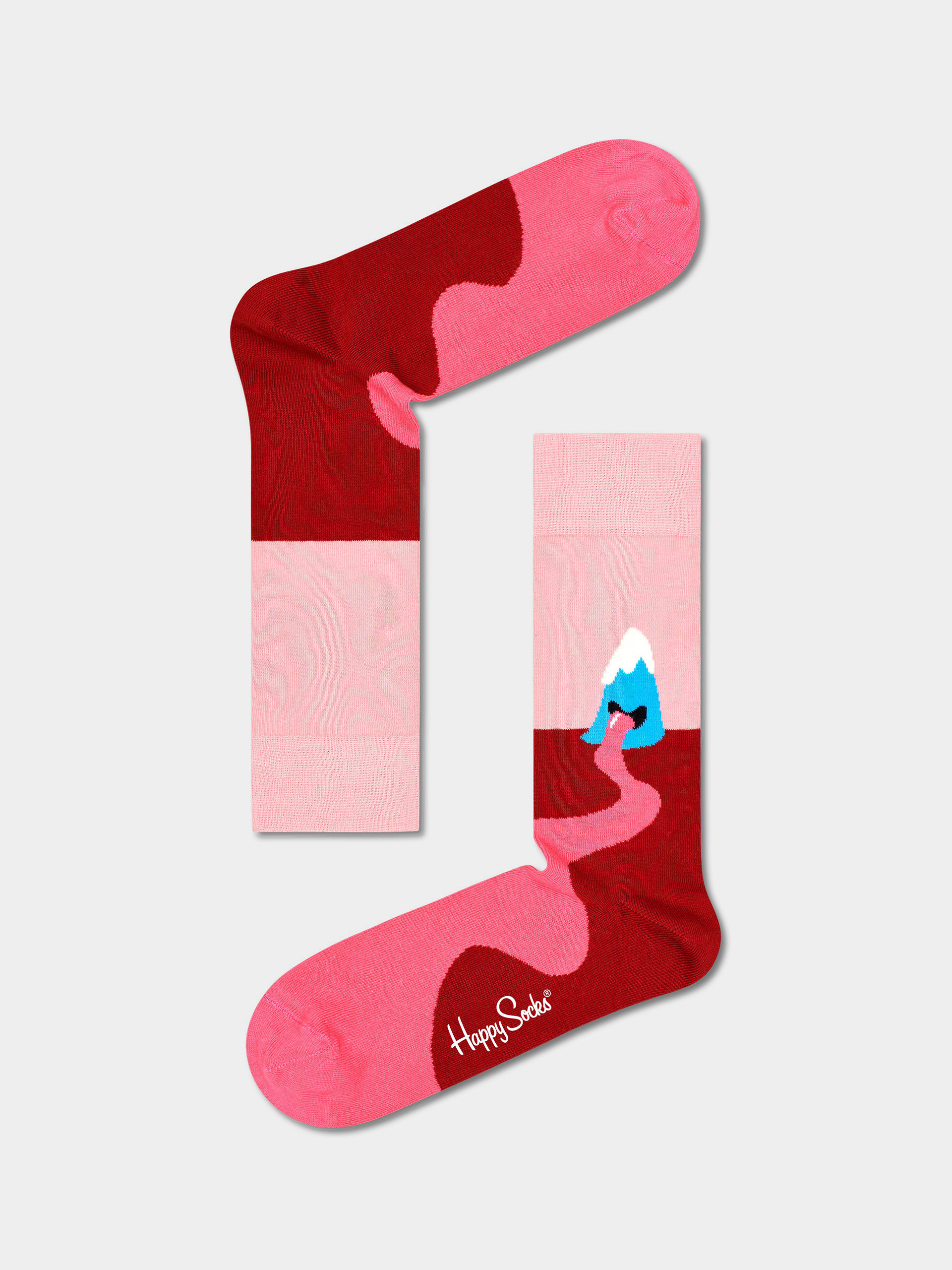 Happy Socks Mountain High Zokni (pink)