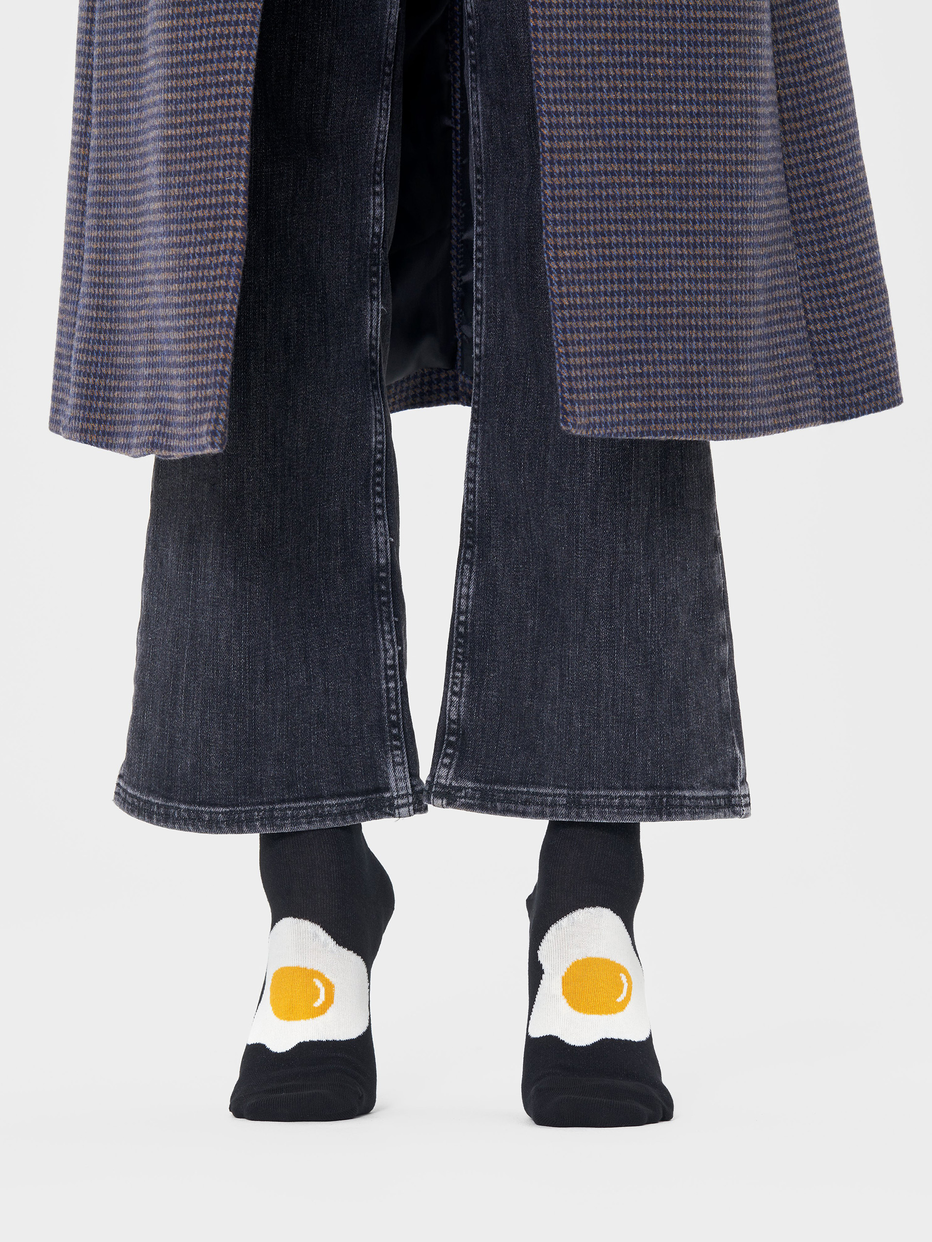 Happy Socks Eggstra Zokni (black)