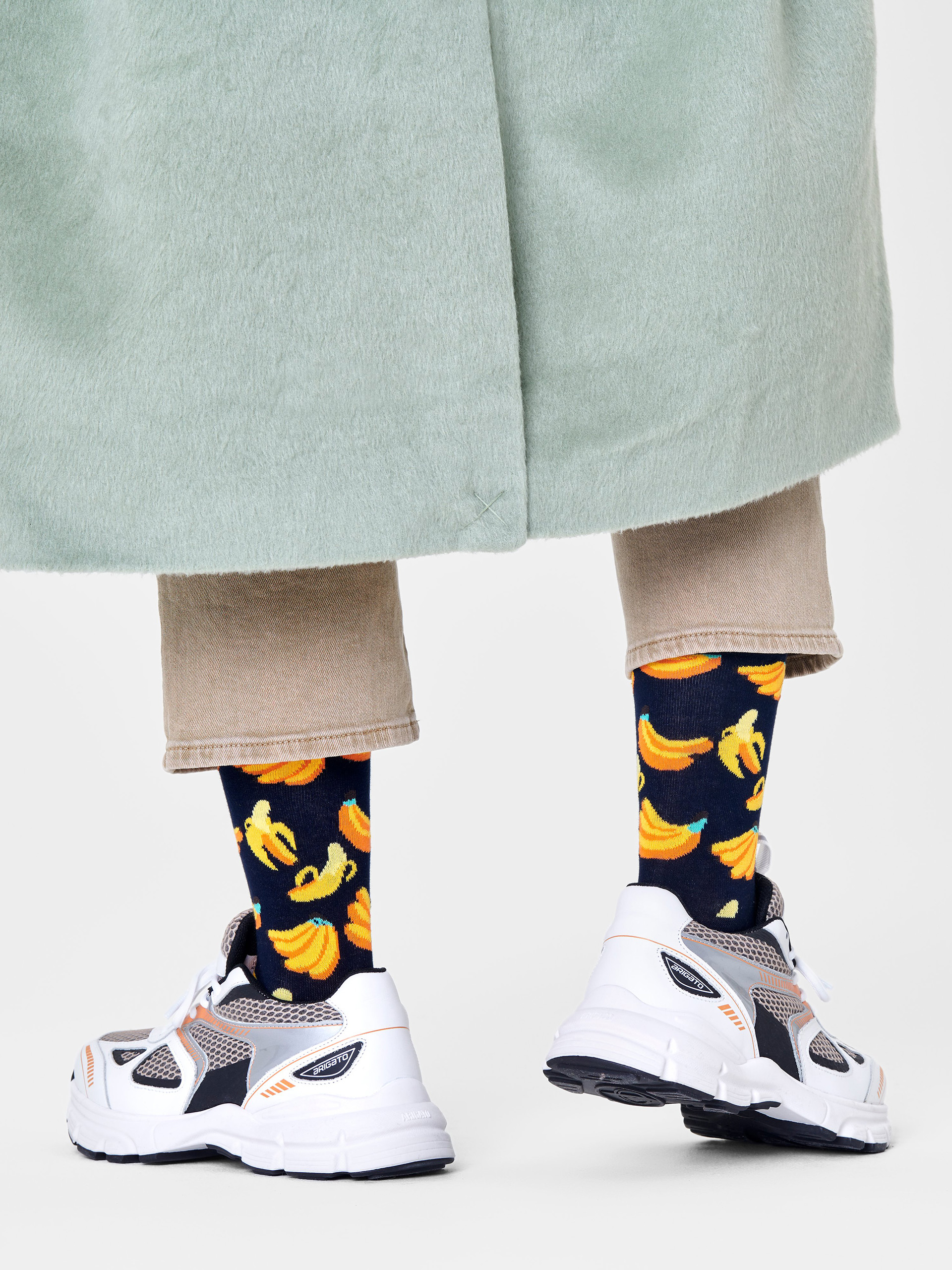 Happy Socks Banana Zokni (navy)