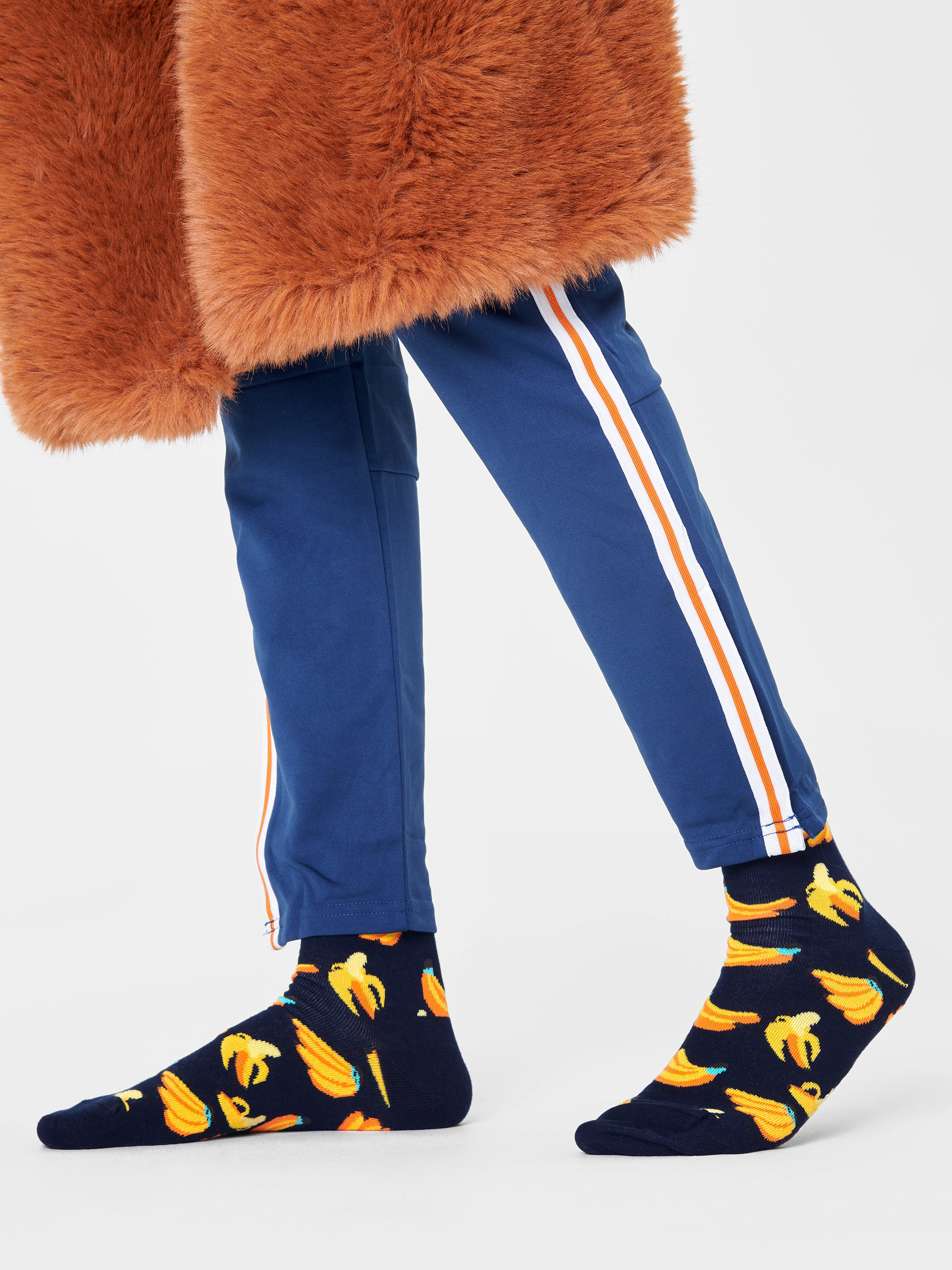 Happy Socks Banana Zokni (navy)