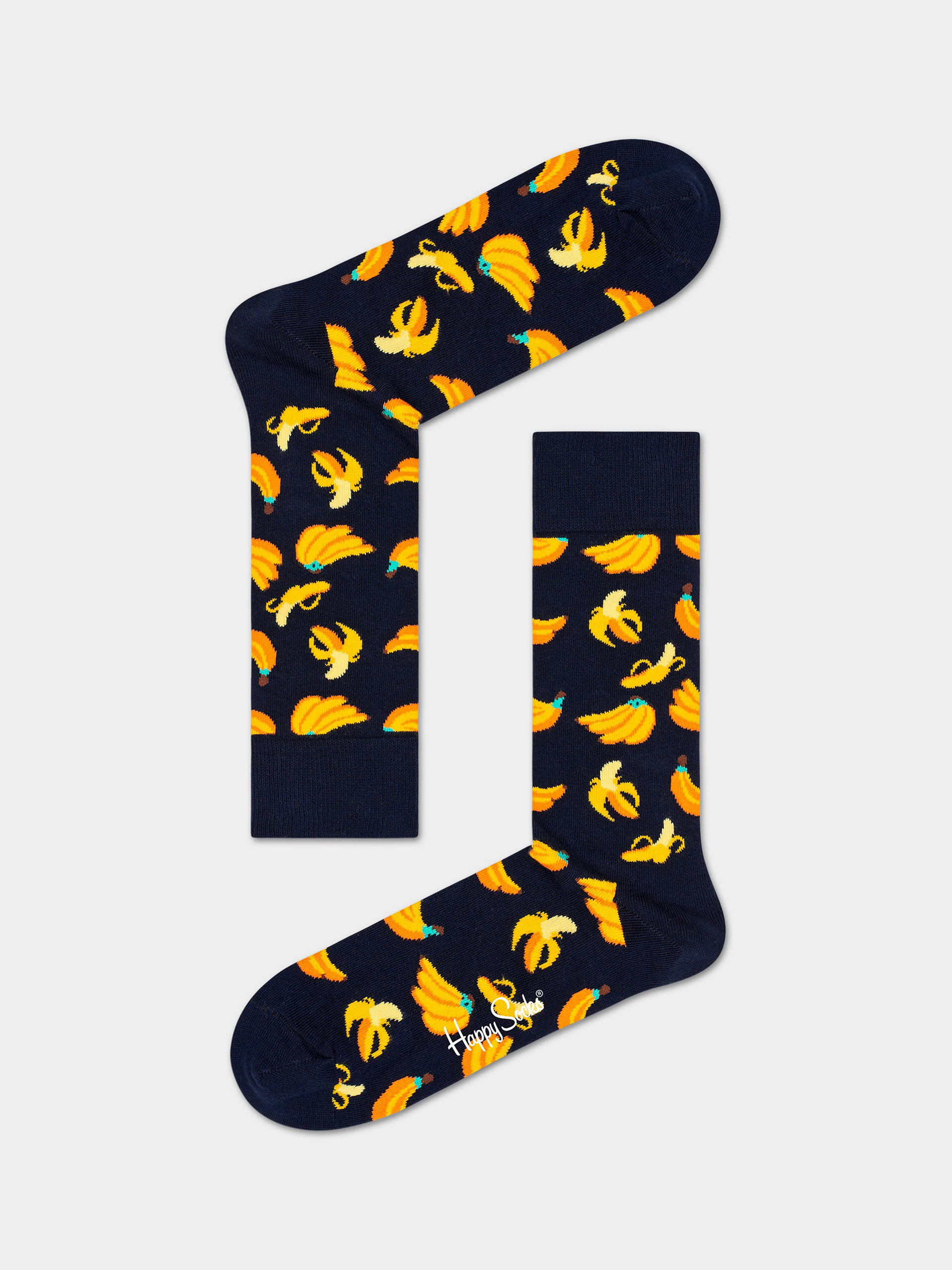 Happy Socks Banana Zokni (navy)