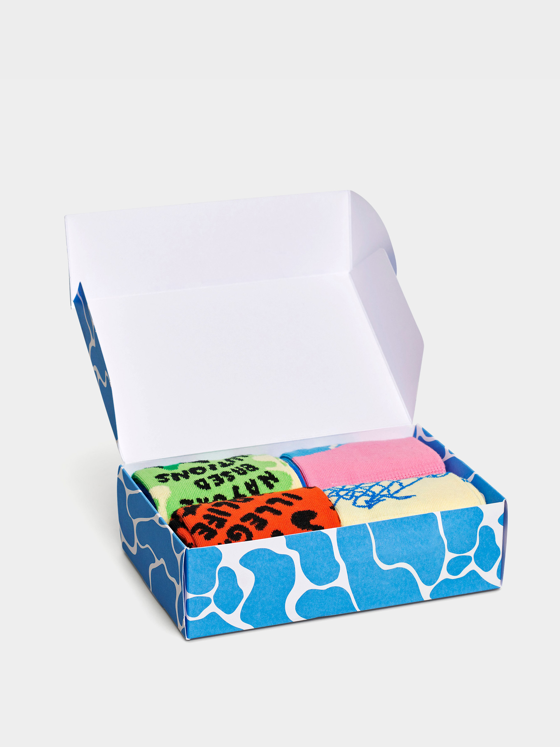 Happy Socks WWF 4 Pack Gift Set Zokni (multi)