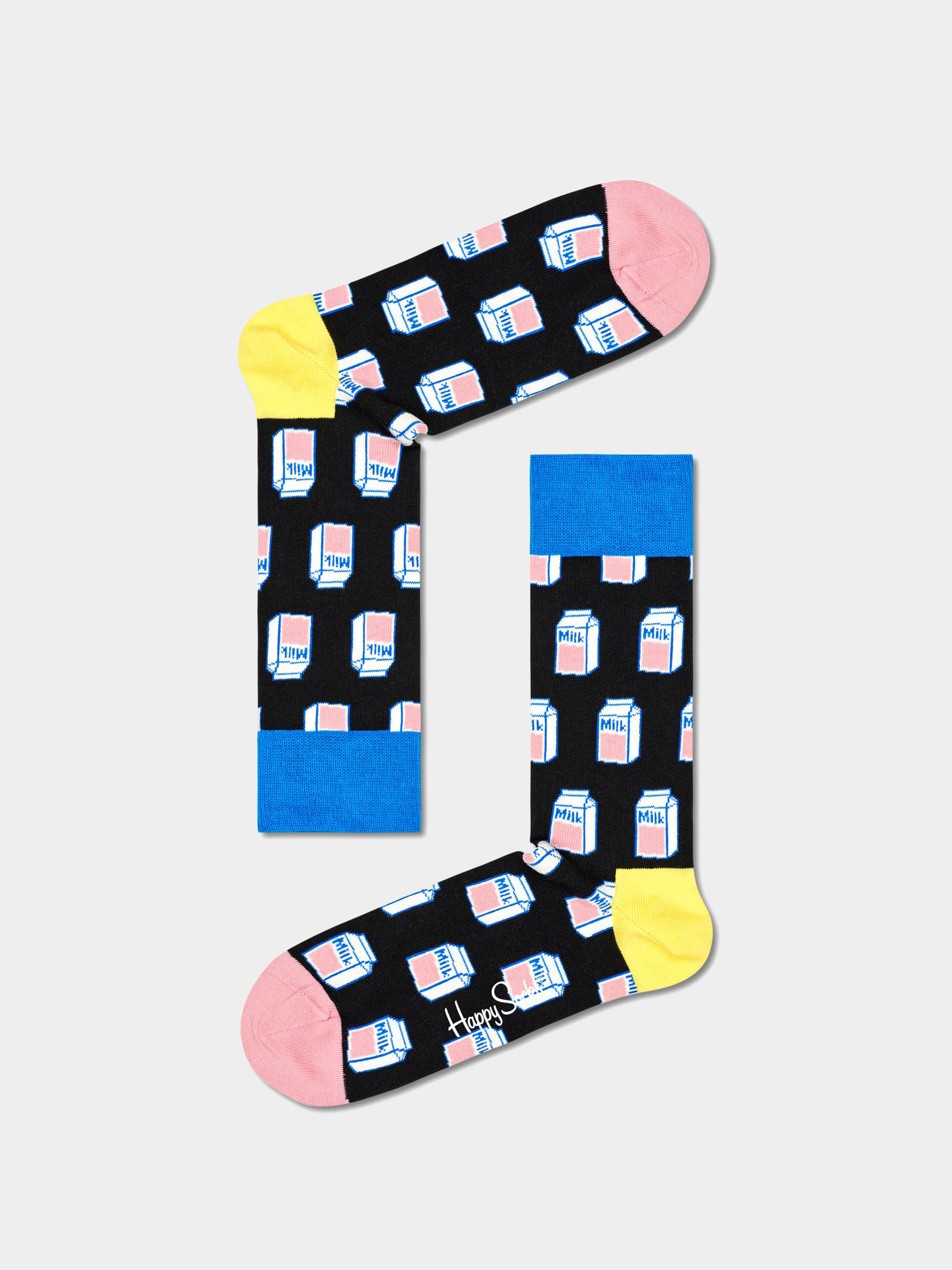 Happy Socks Milk Zokni (black)