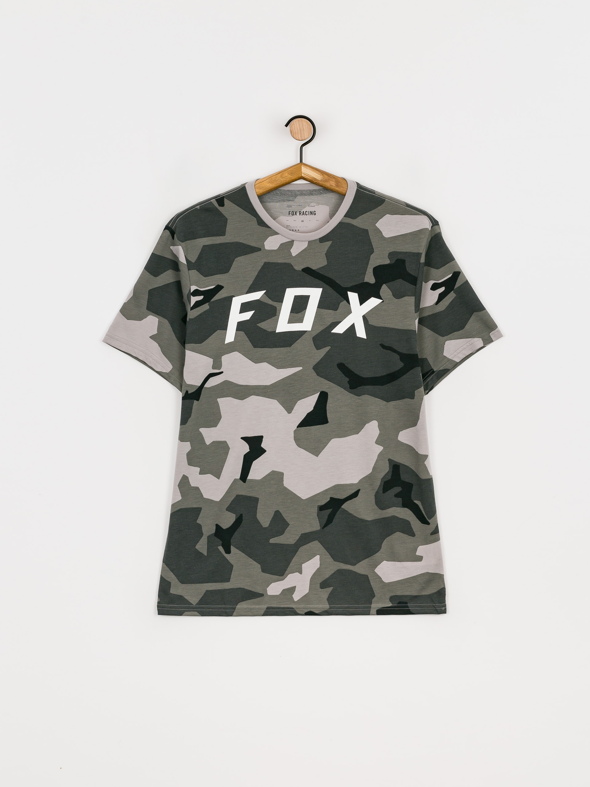 Fox Bnkr póló (blk cam)