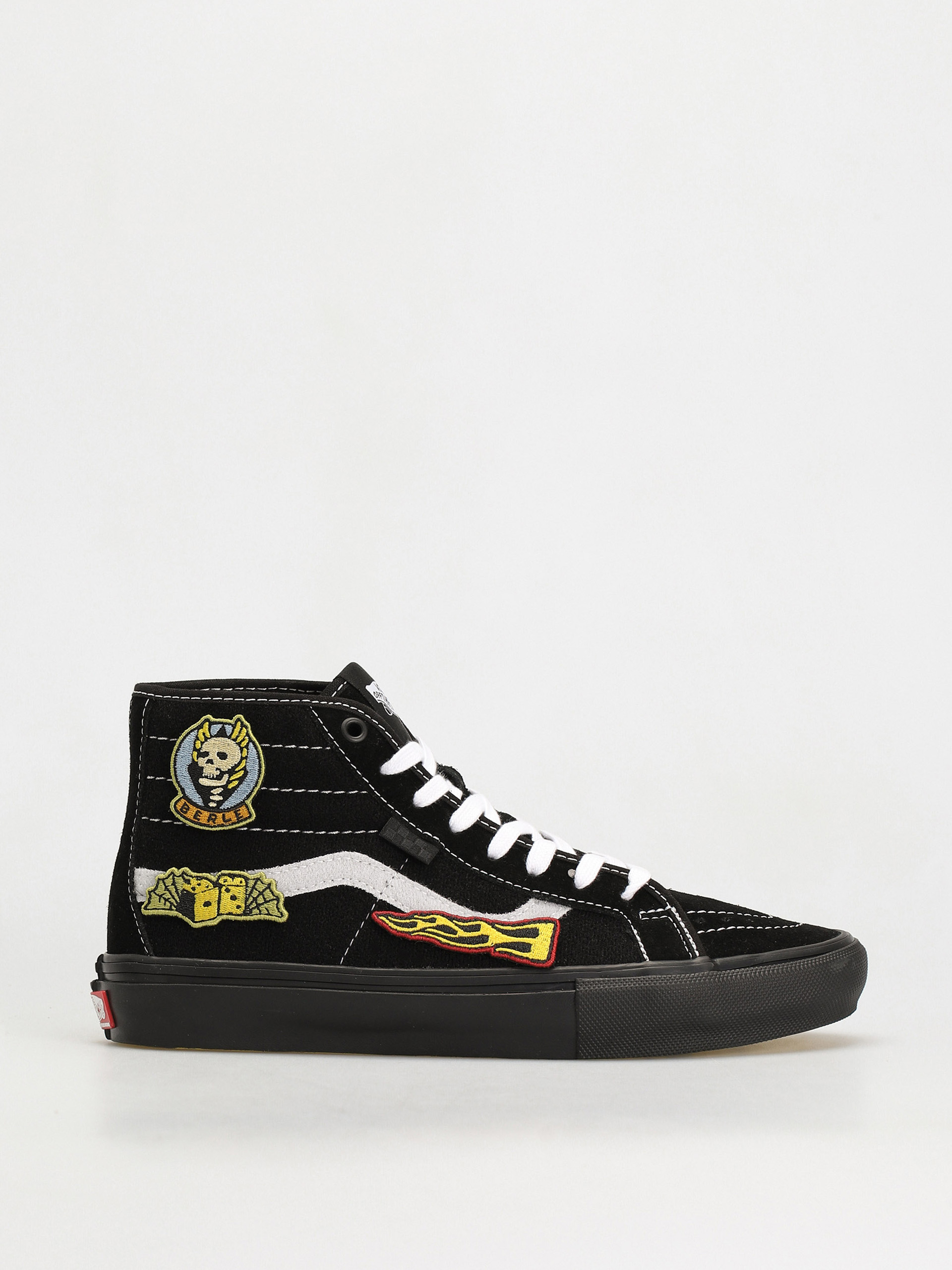Vans Skate Sk8 Hi Decon Cipők (elijah berle black/black)