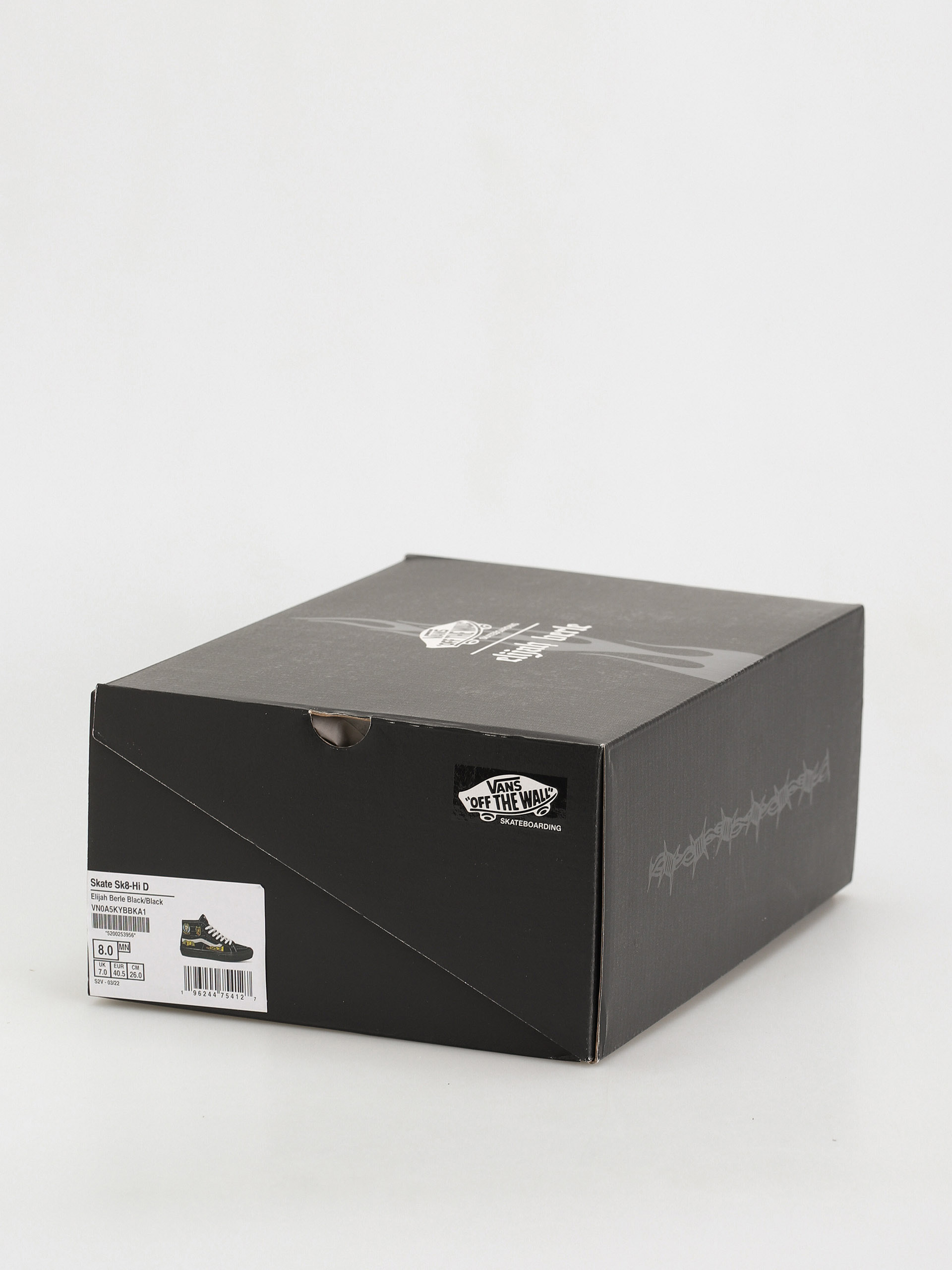 Vans Skate Sk8 Hi Decon Cipők (elijah berle black/black)
