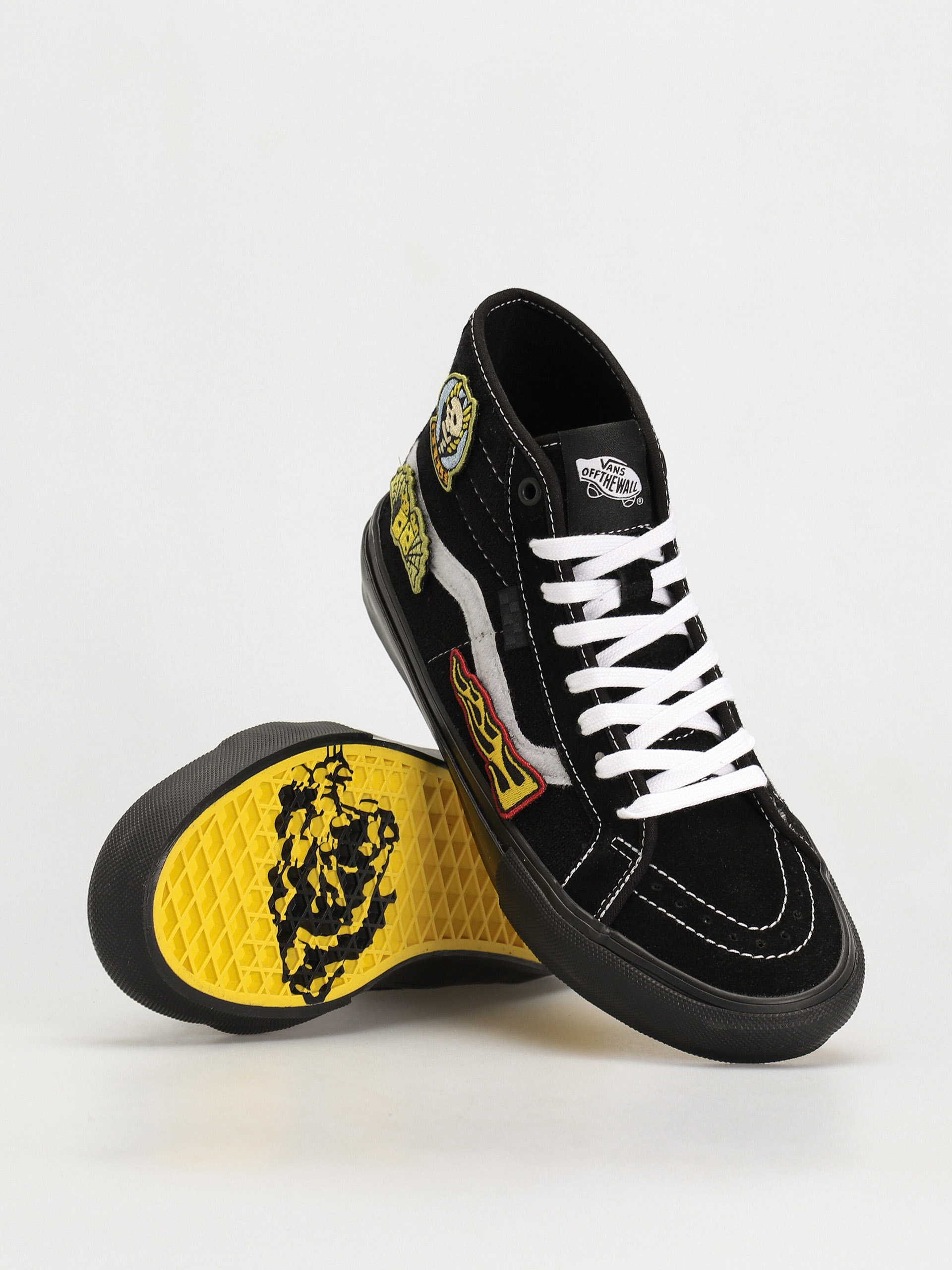 Vans Skate Sk8 Hi Decon Cipők (elijah berle black/black)
