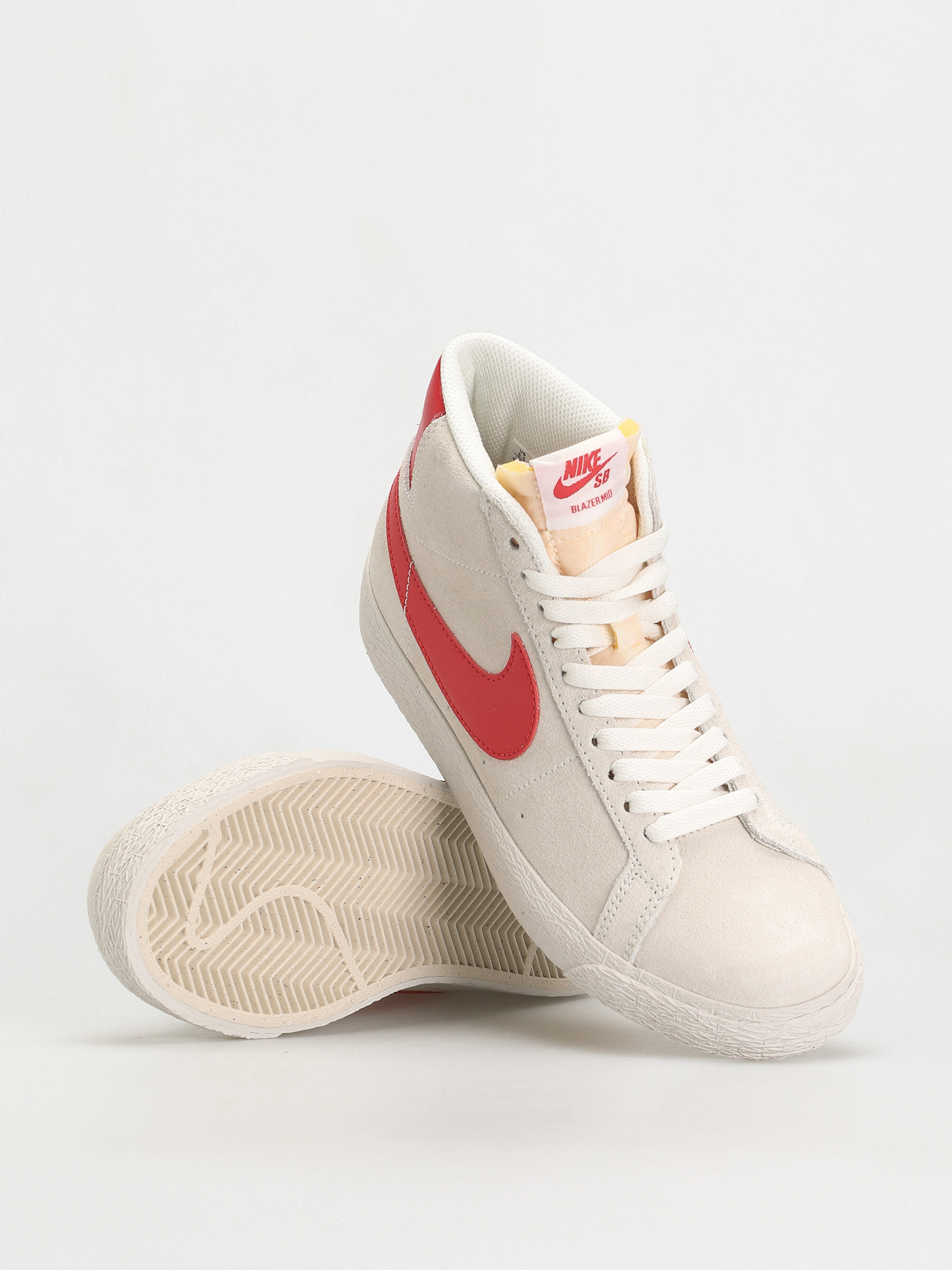 Nike SB Zoom Blazer Mid Cipők (summit white/university red summit white)