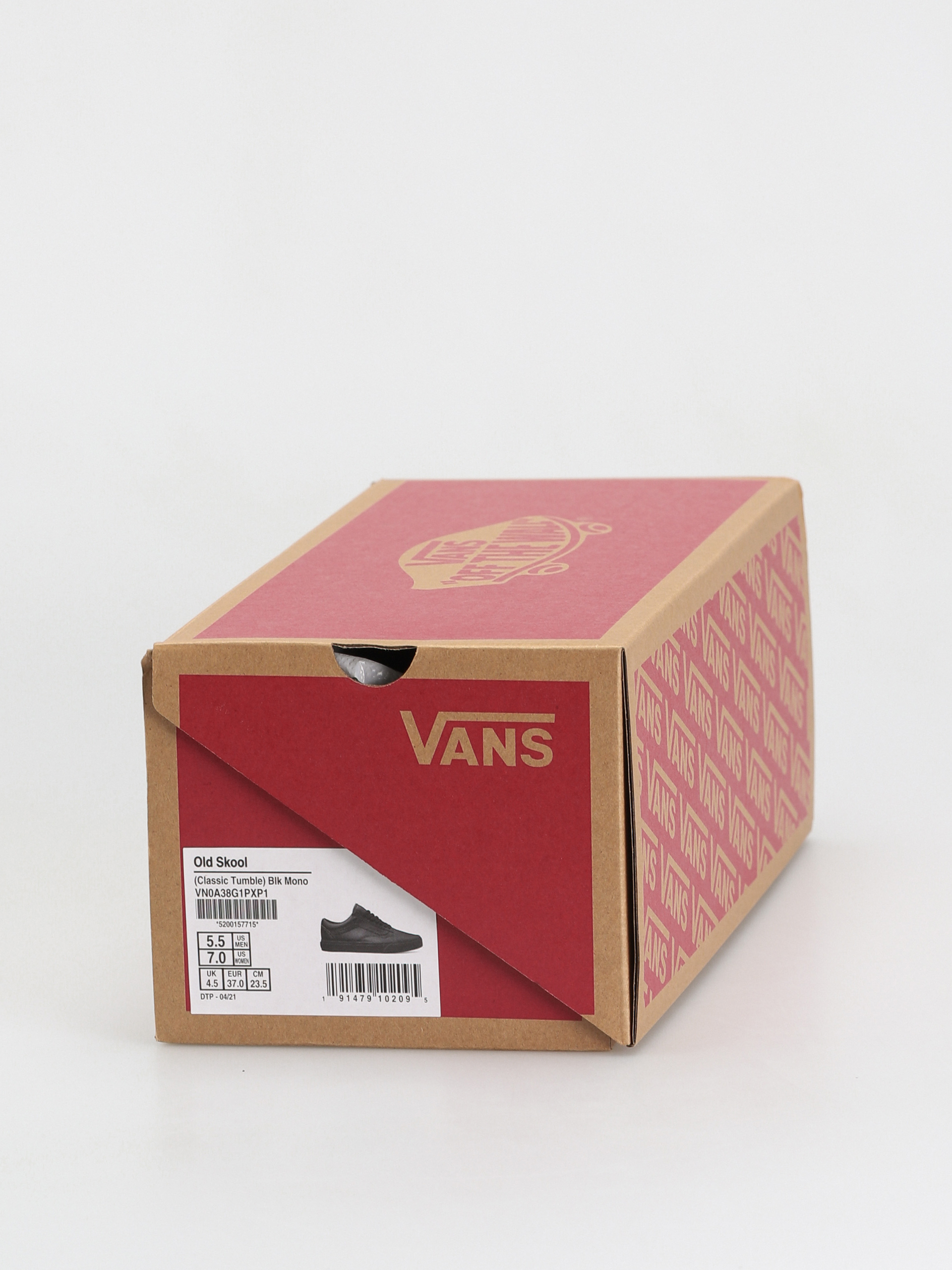 Vans Old Skool Cipők (classic tumble blk mono)