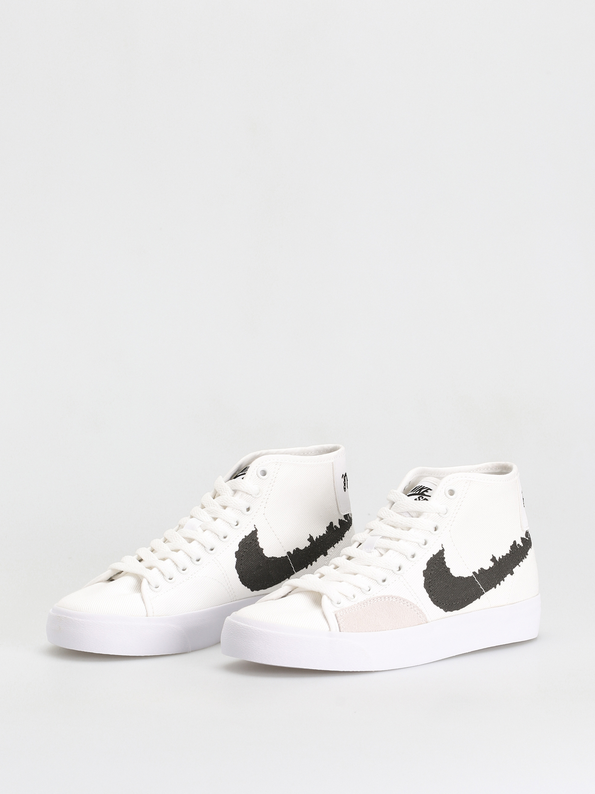 Nike SB Blzr Court Mid Prm Cipők (white/black white)