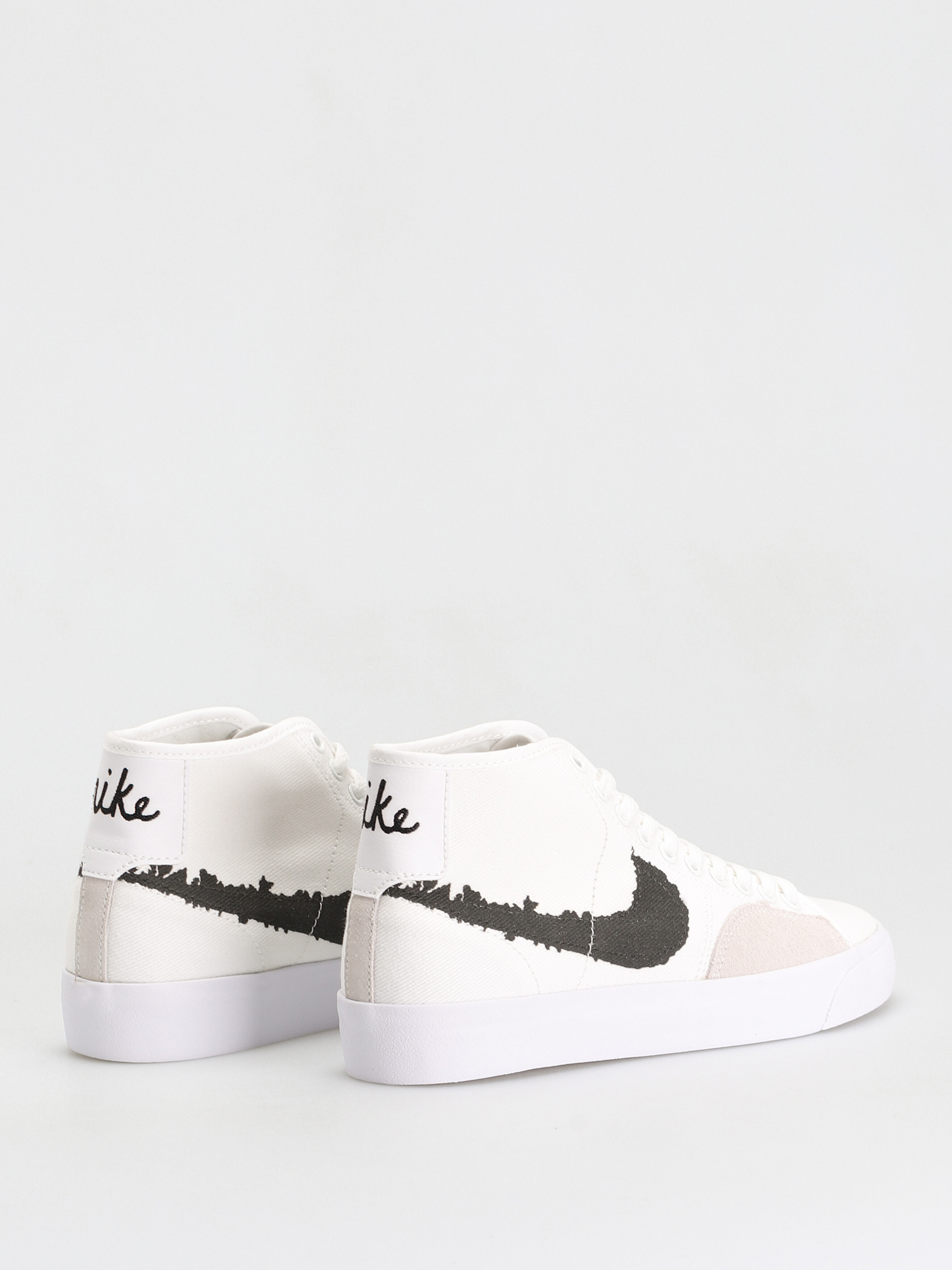 Nike SB Blzr Court Mid Prm Cipők (white/black white)