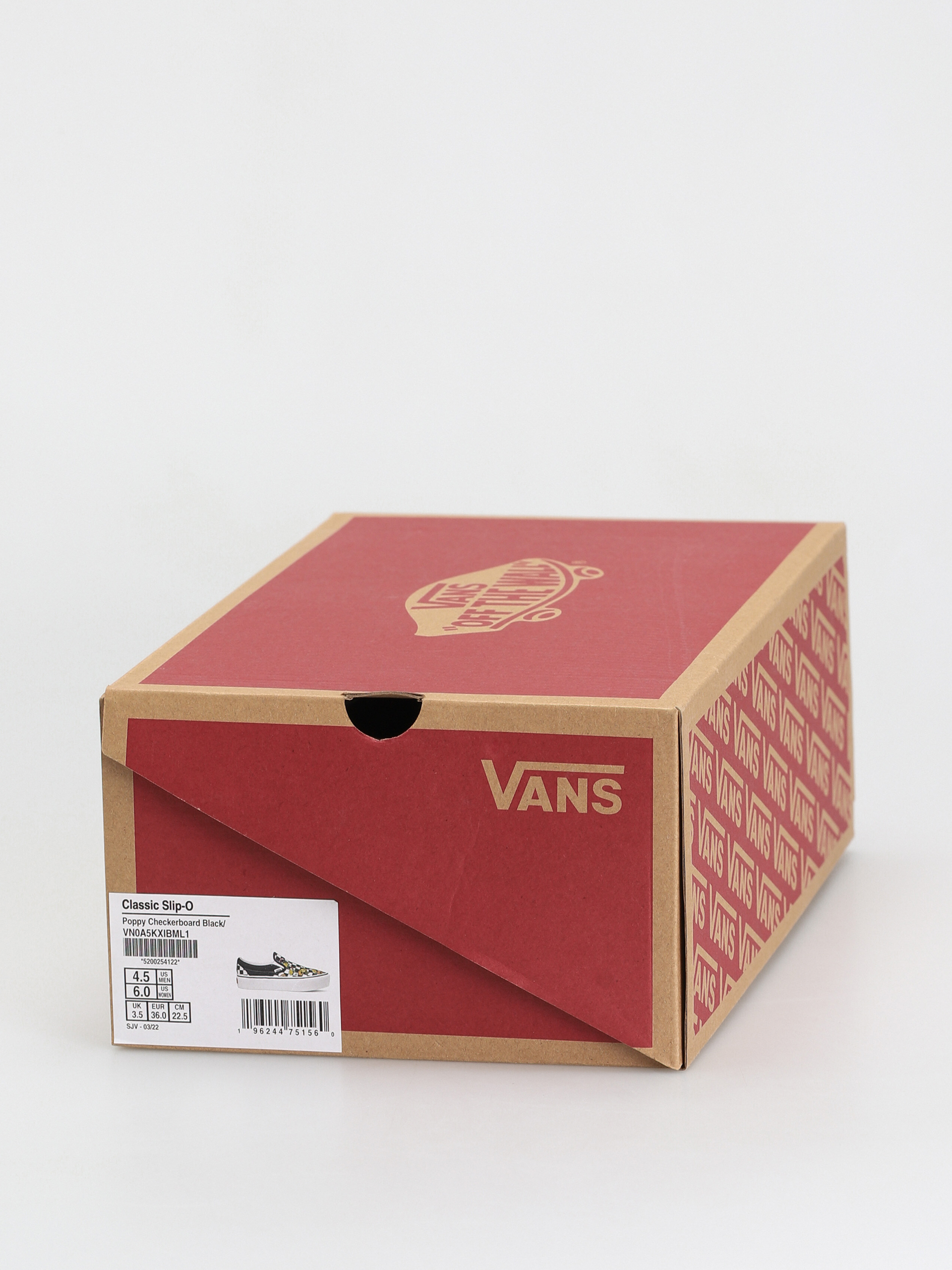 Vans Classic Slip On Platform Cipők (poppy checkerboard black/multi)