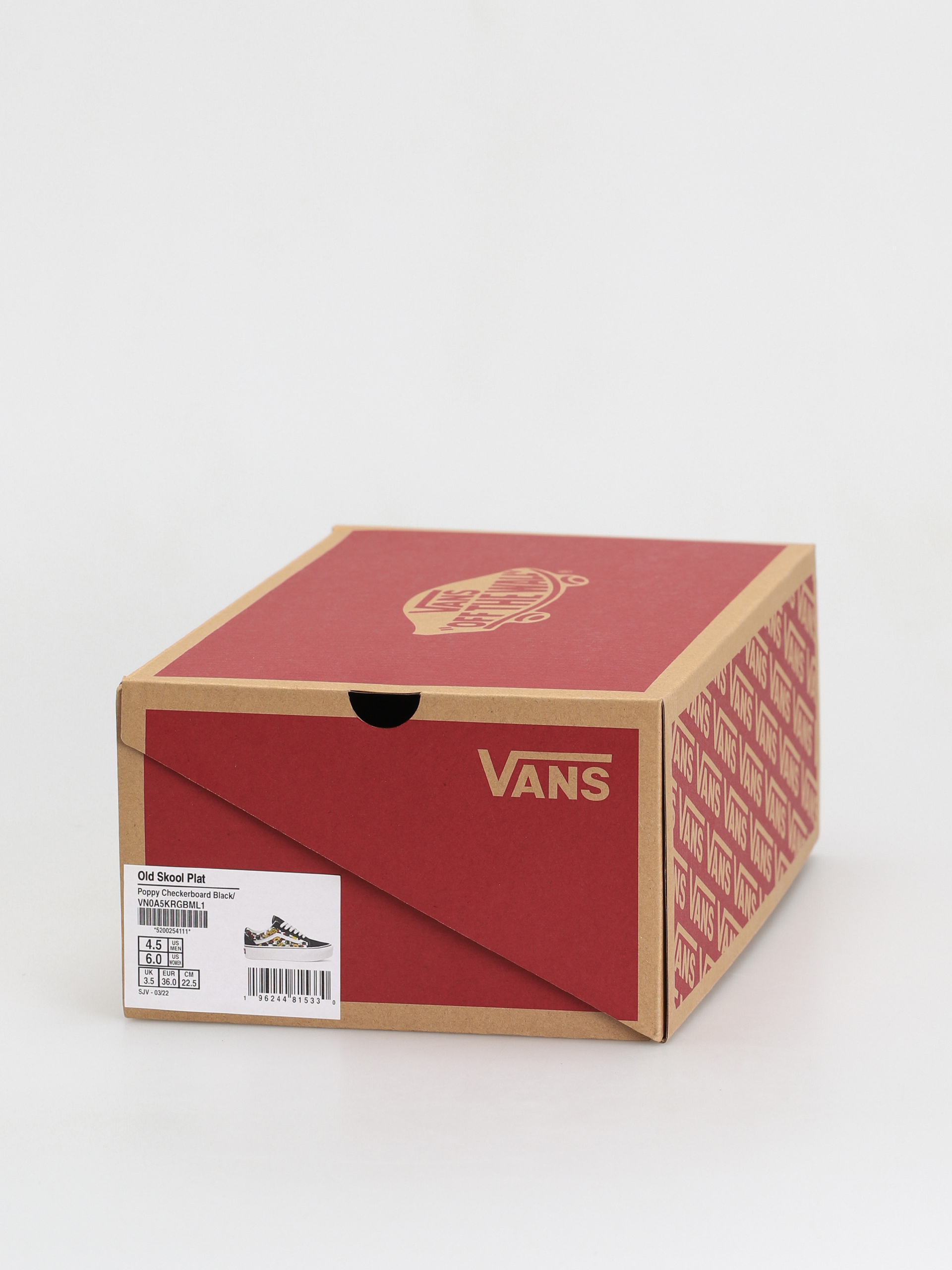 Vans Old Skool Platform Cipők (poppy checkerboard black/multi)