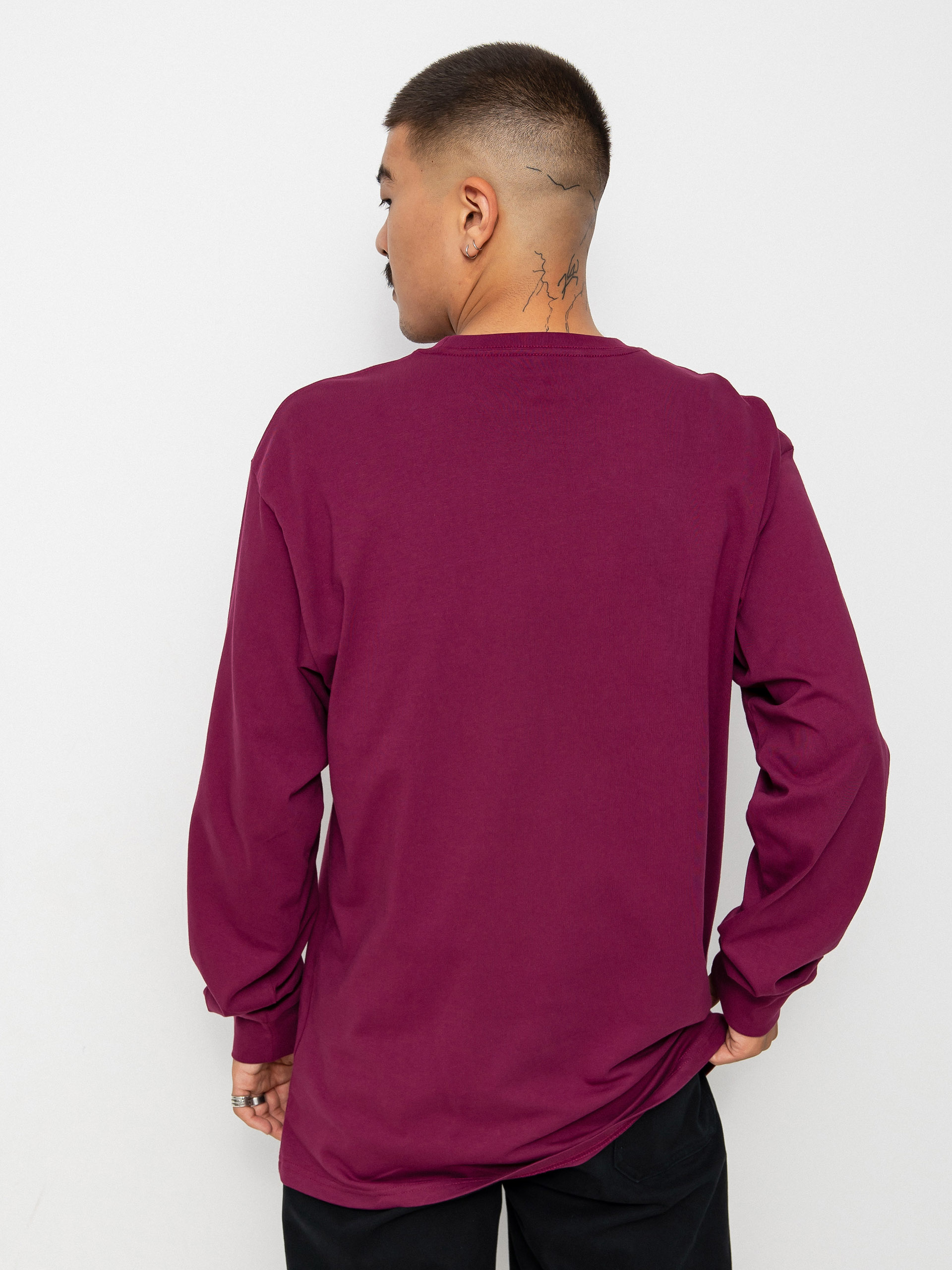 Vans Woven Patch Pocket Hosszú ujjú felső (purple potion)