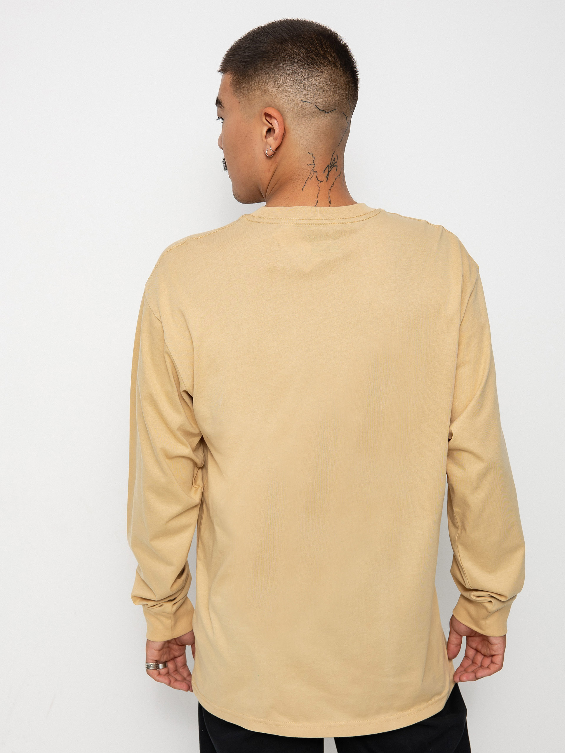 Vans Classic Hosszú ujjú felső (taos taupe/black)