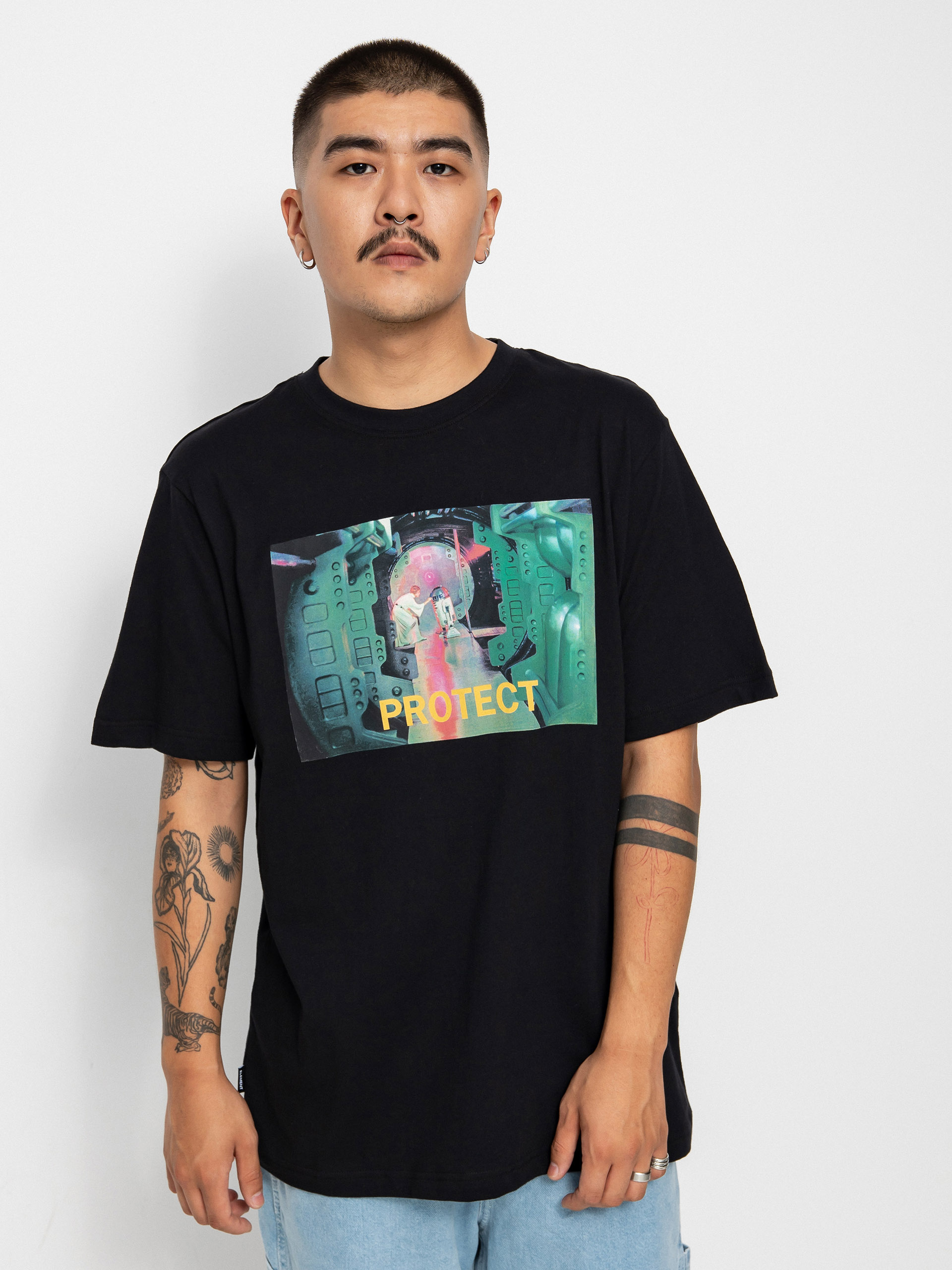 Element Swxe Protect póló (flint black)