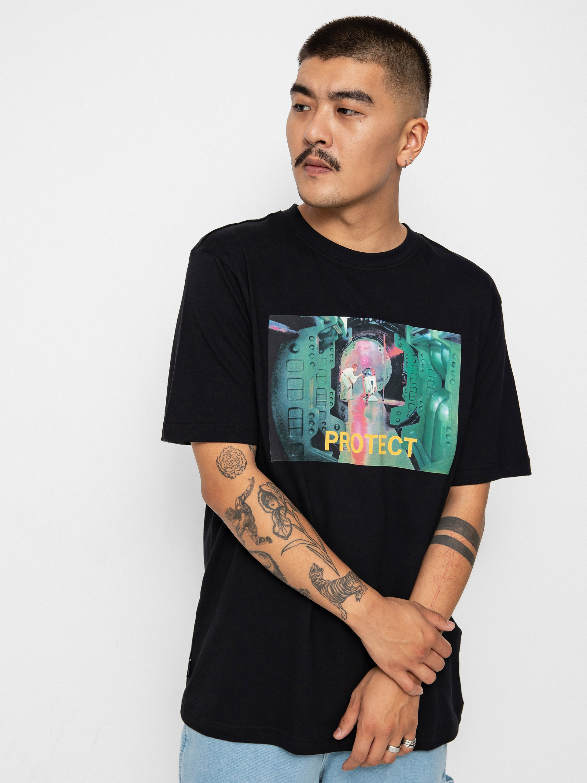 Element Swxe Protect póló (flint black)